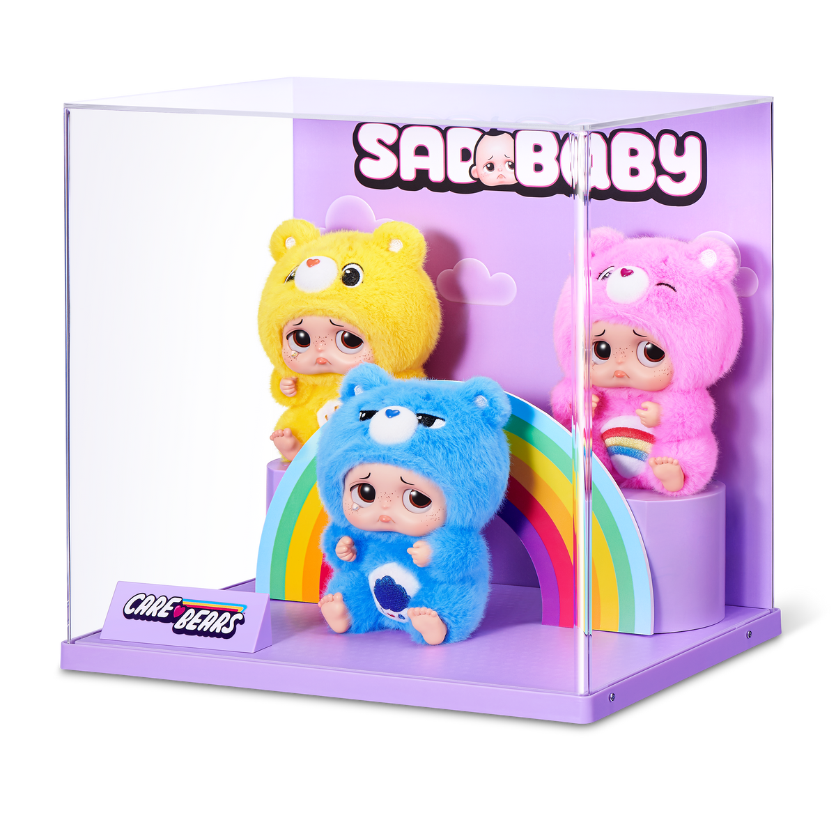 STARBOX Sad Baby Care Bears Series 1 Blind Box Keychains