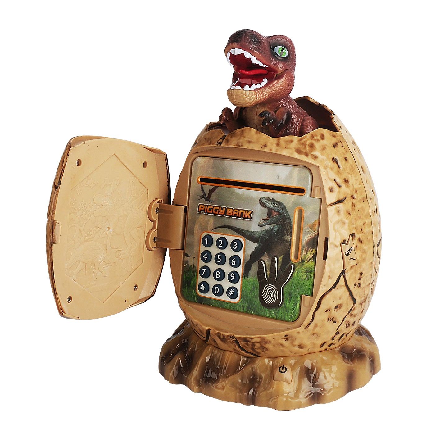 Dinosaur Egg Lock Box/Piggy Bank