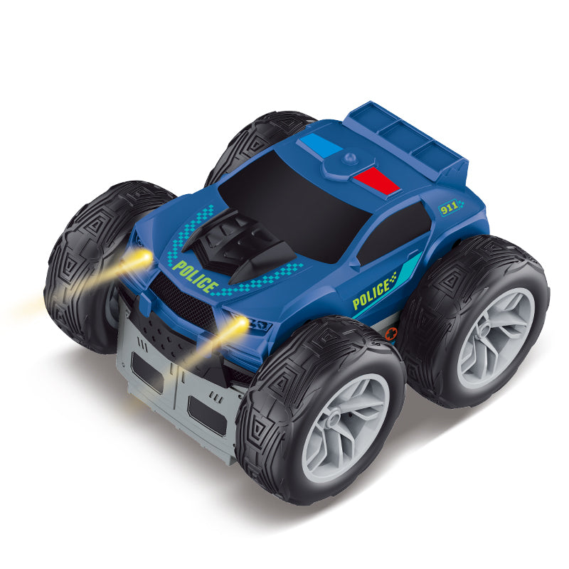 2 in 1 Police Car/Ambulance Stunt Car