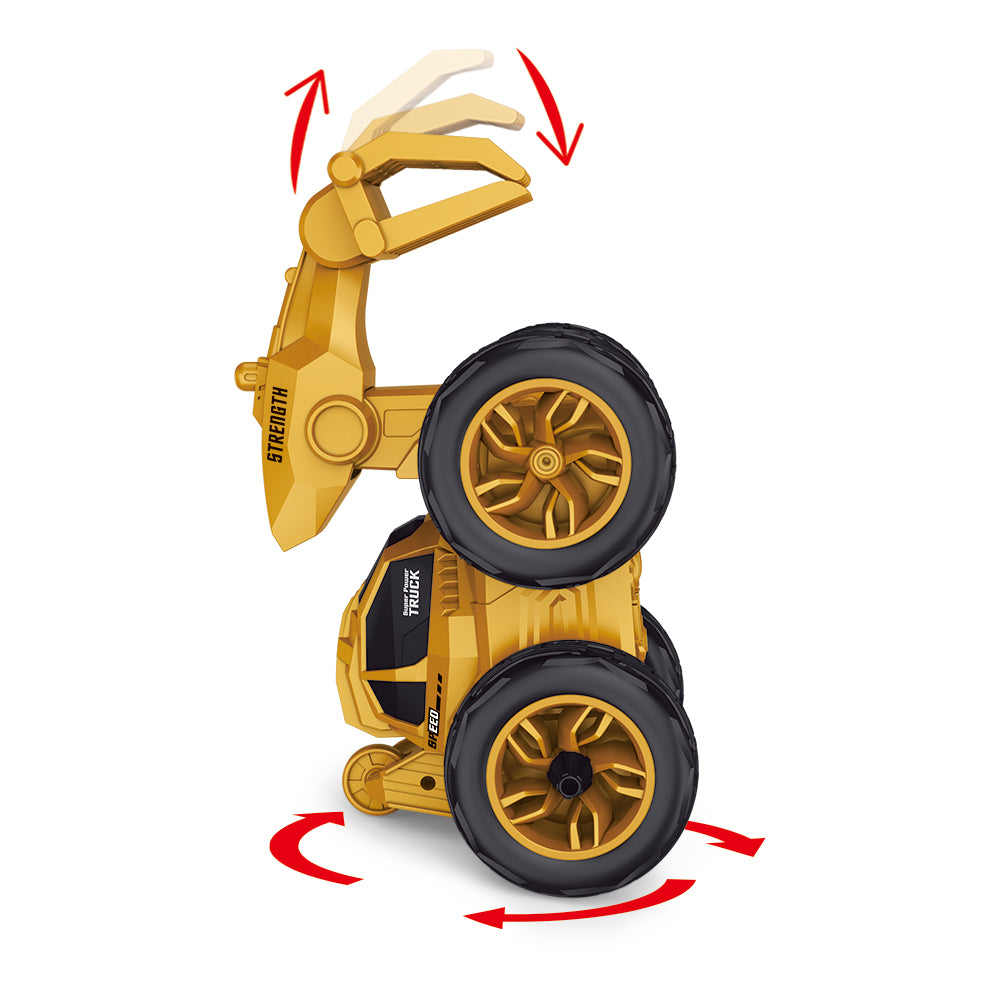 Stunt Wood Clamping Truck