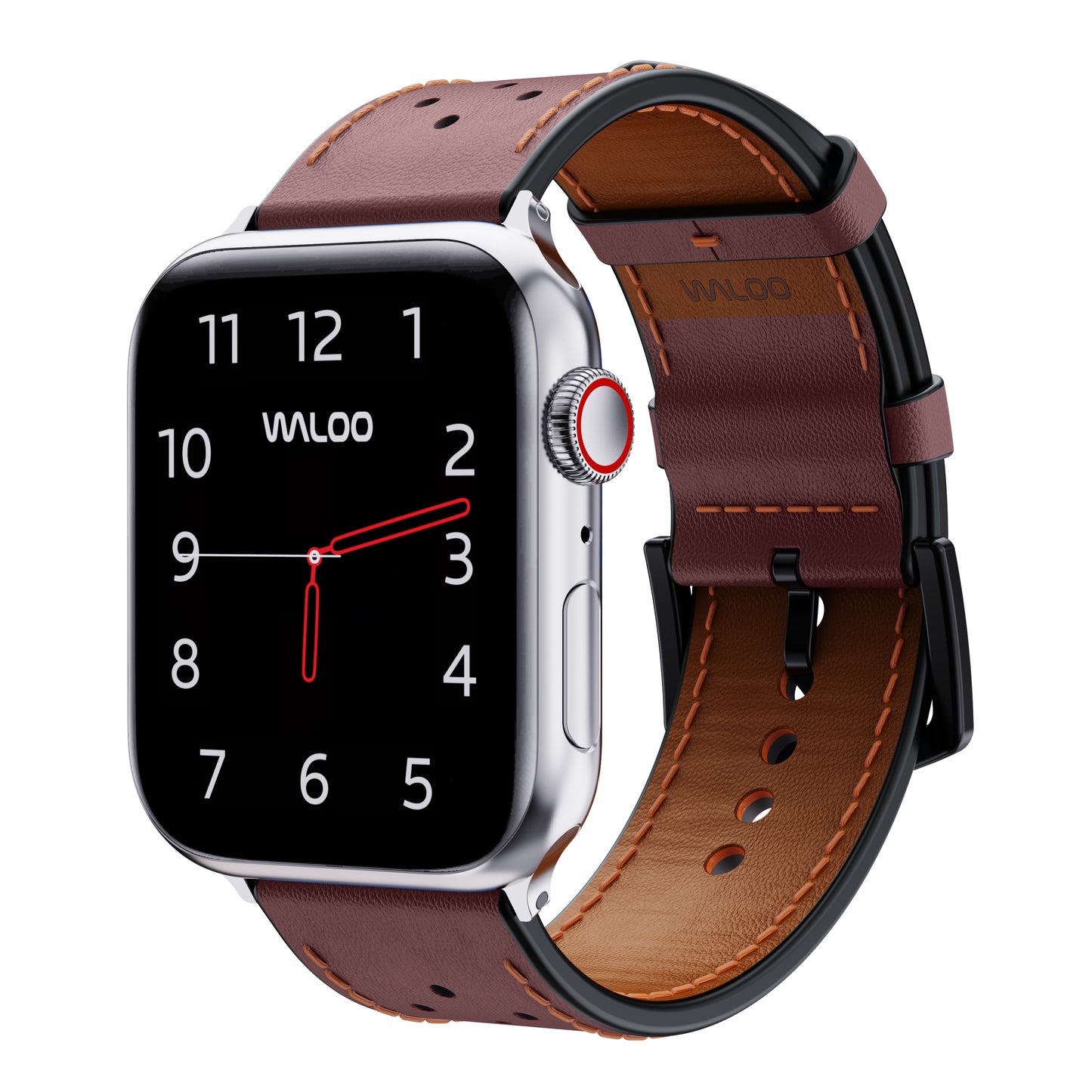 Waloo Breathable Leather Band For Apple Watch
