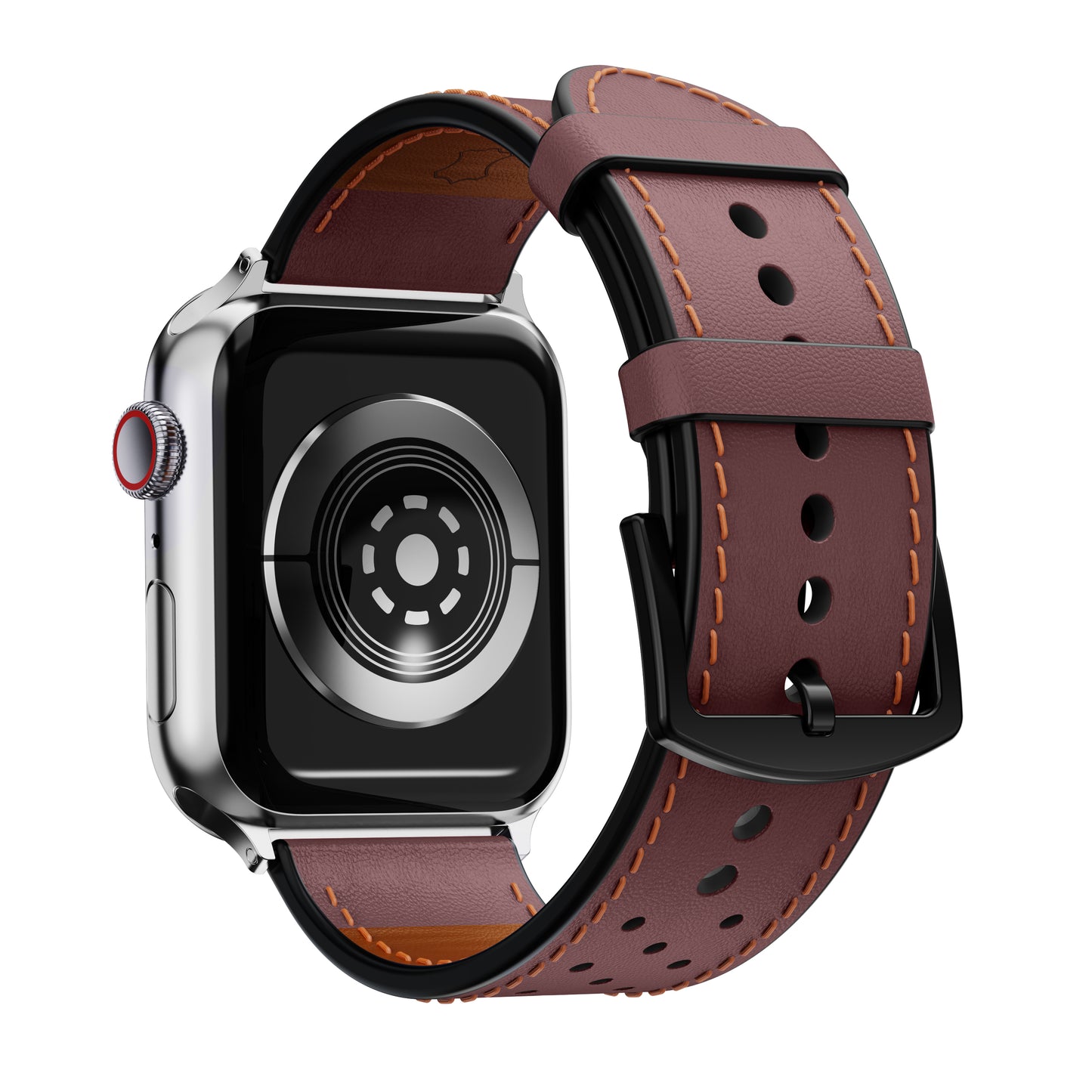 Waloo Breathable Leather Band For Apple Watch