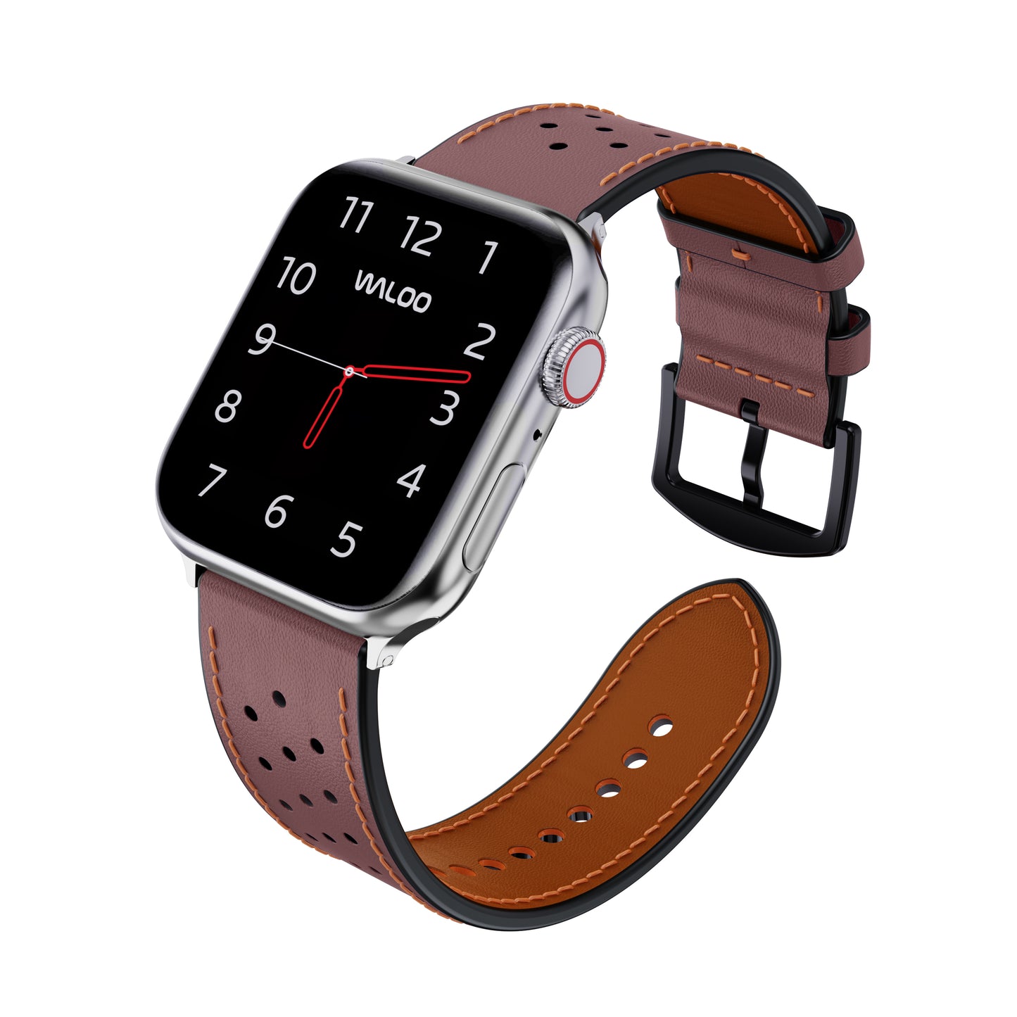 Waloo Breathable Leather Band For Apple Watch