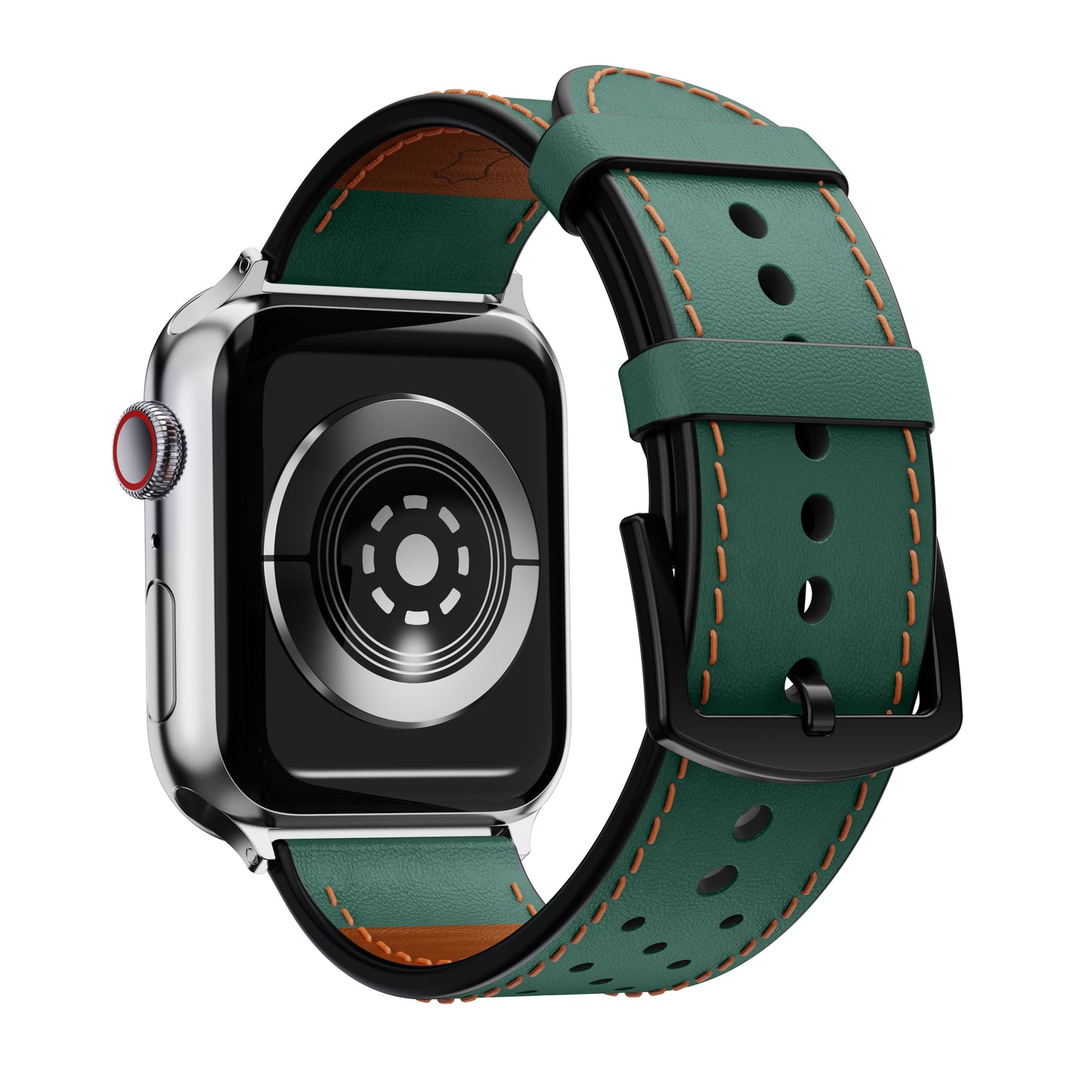 Waloo Breathable Leather Band For Apple Watch