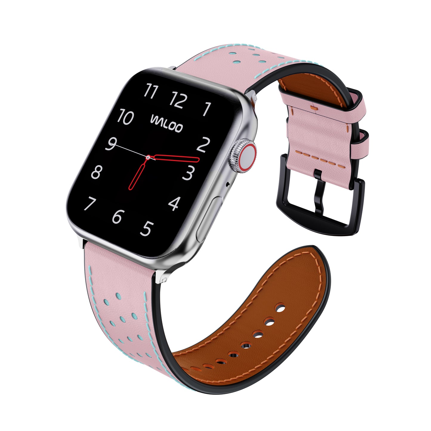 Waloo Breathable Leather Band For Apple Watch