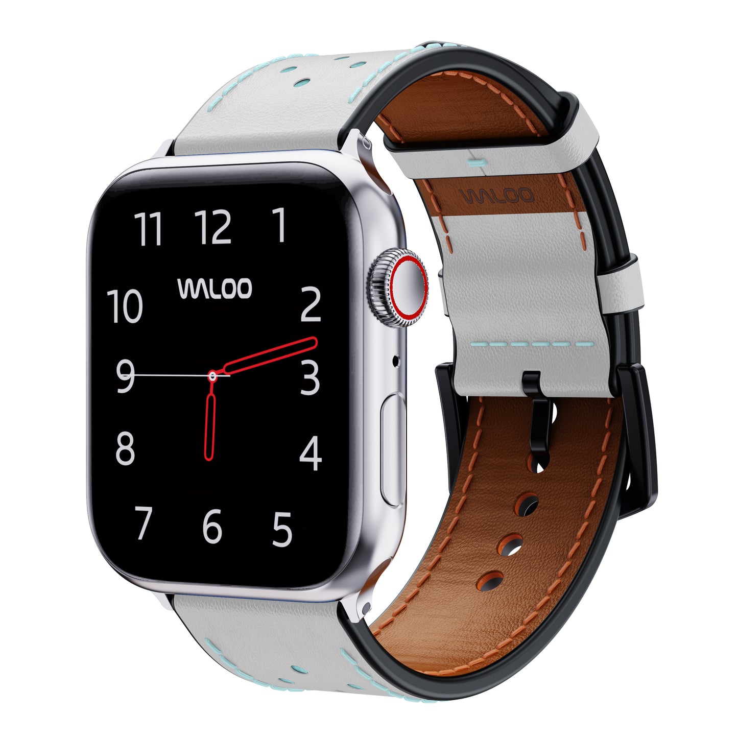 Waloo Breathable Leather Band For Apple Watch