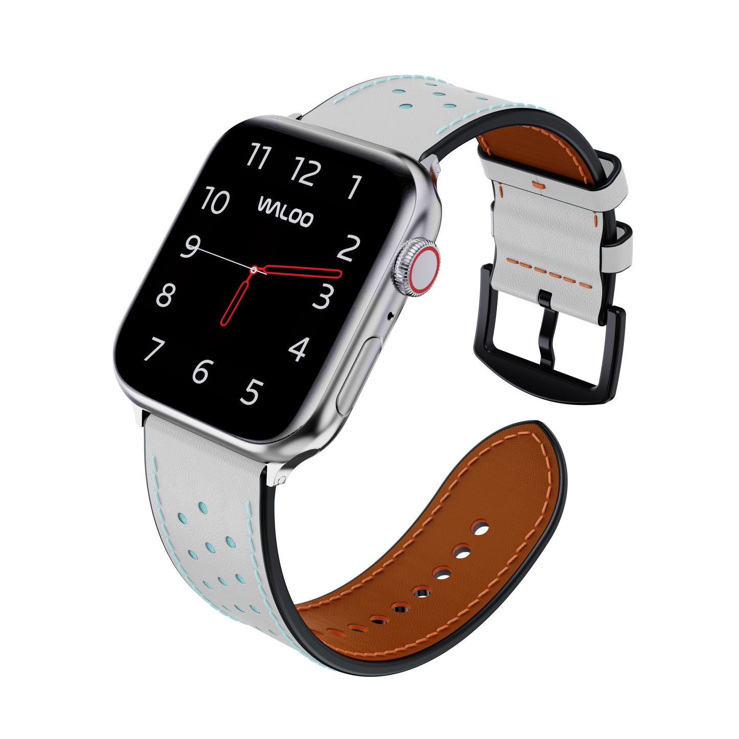 Waloo Breathable Leather Band For Apple Watch