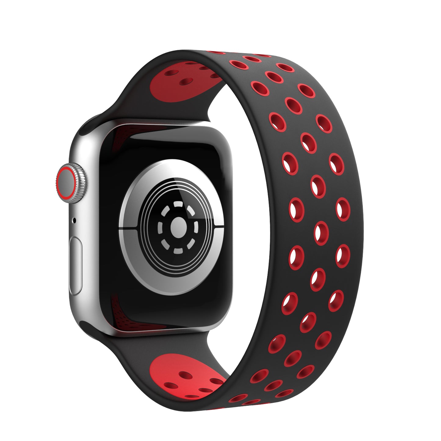 Waloo Breathable Silicone Loop Band For Apple Watch
