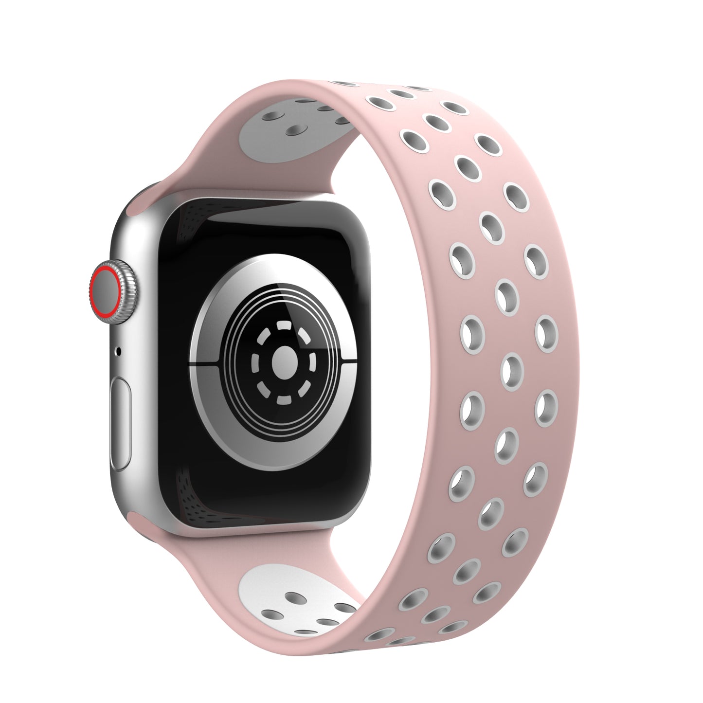 Waloo Breathable Silicone Loop Band For Apple Watch