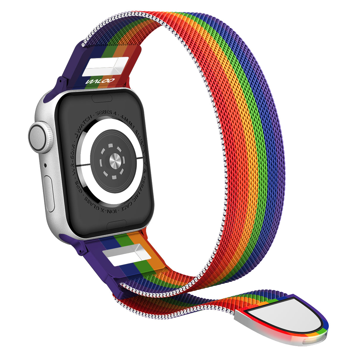 Waloo Diamond Magnetic Mesh Band For Apple Watch