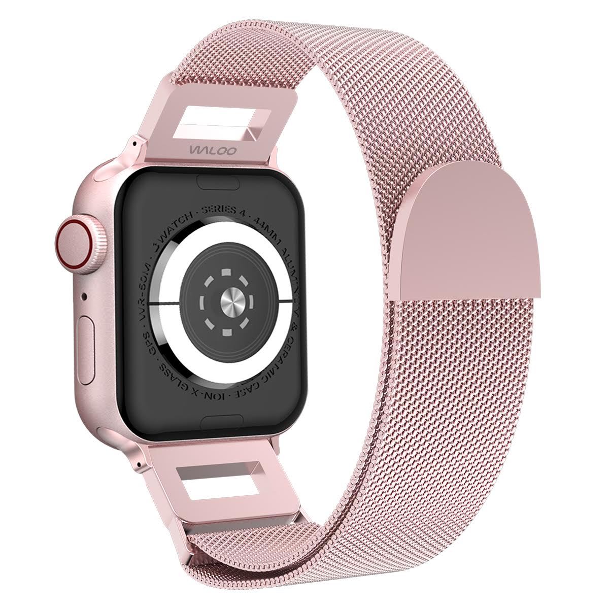 Waloo Diamond Magnetic Mesh Band For Apple Watch