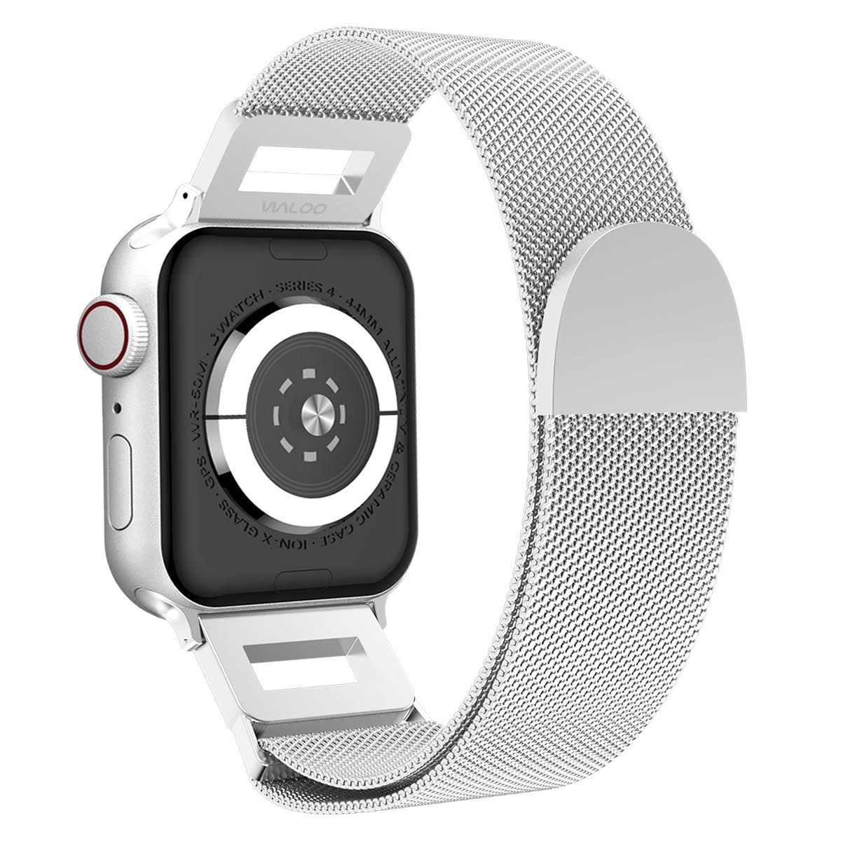 Waloo Diamond Magnetic Mesh Band For Apple Watch