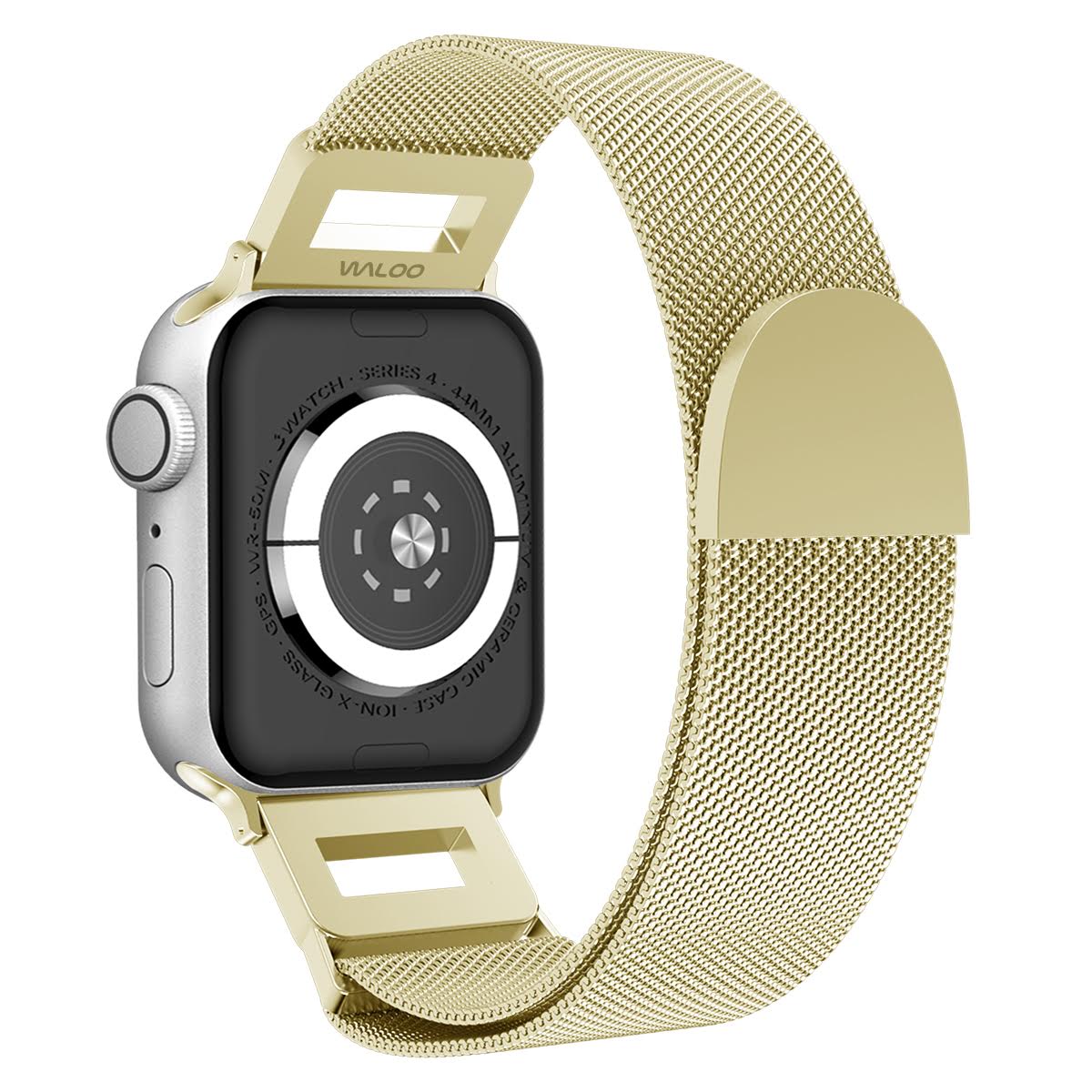 Waloo Diamond Magnetic Mesh Band For Apple Watch