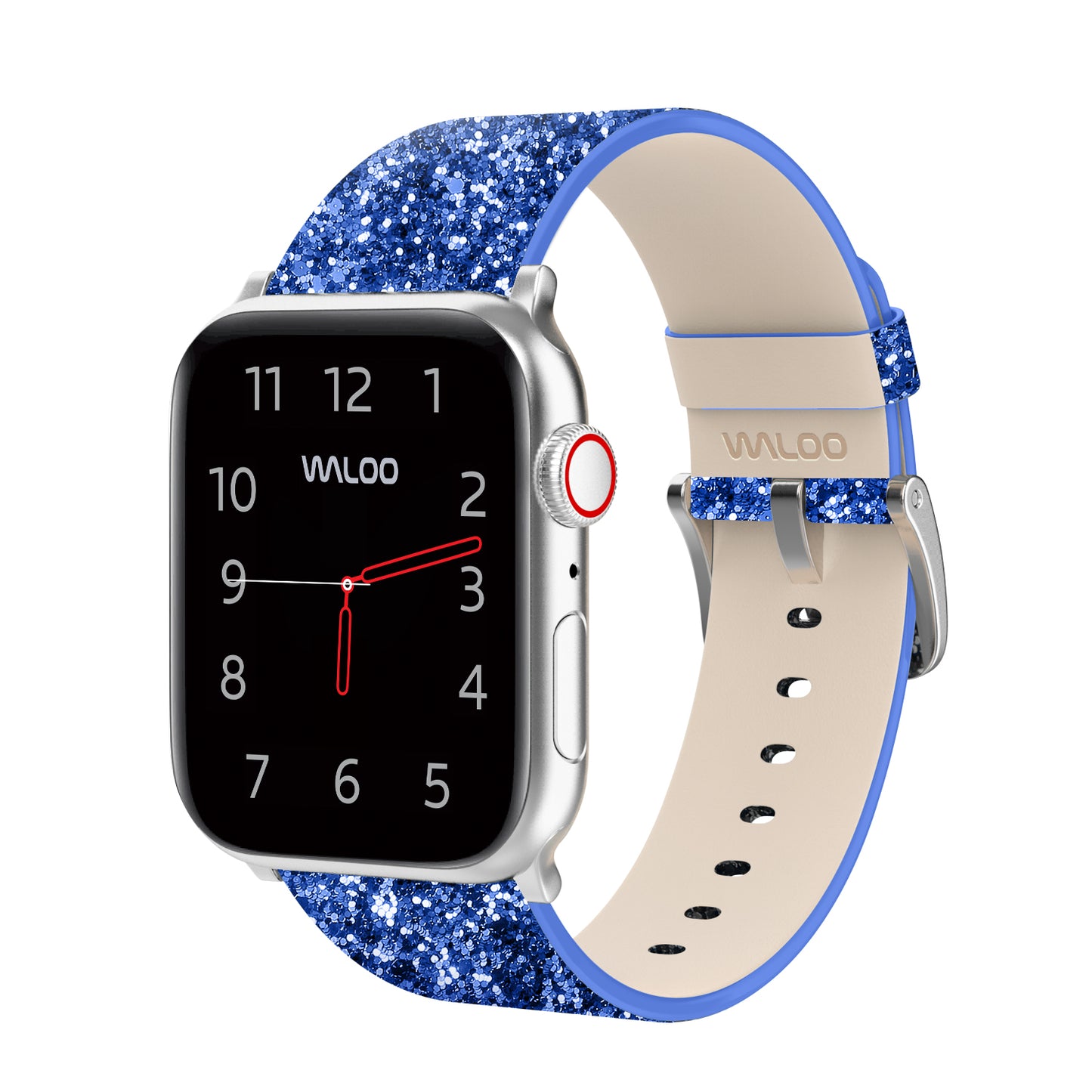 Waloo Leather Bling Band For Apple Watch