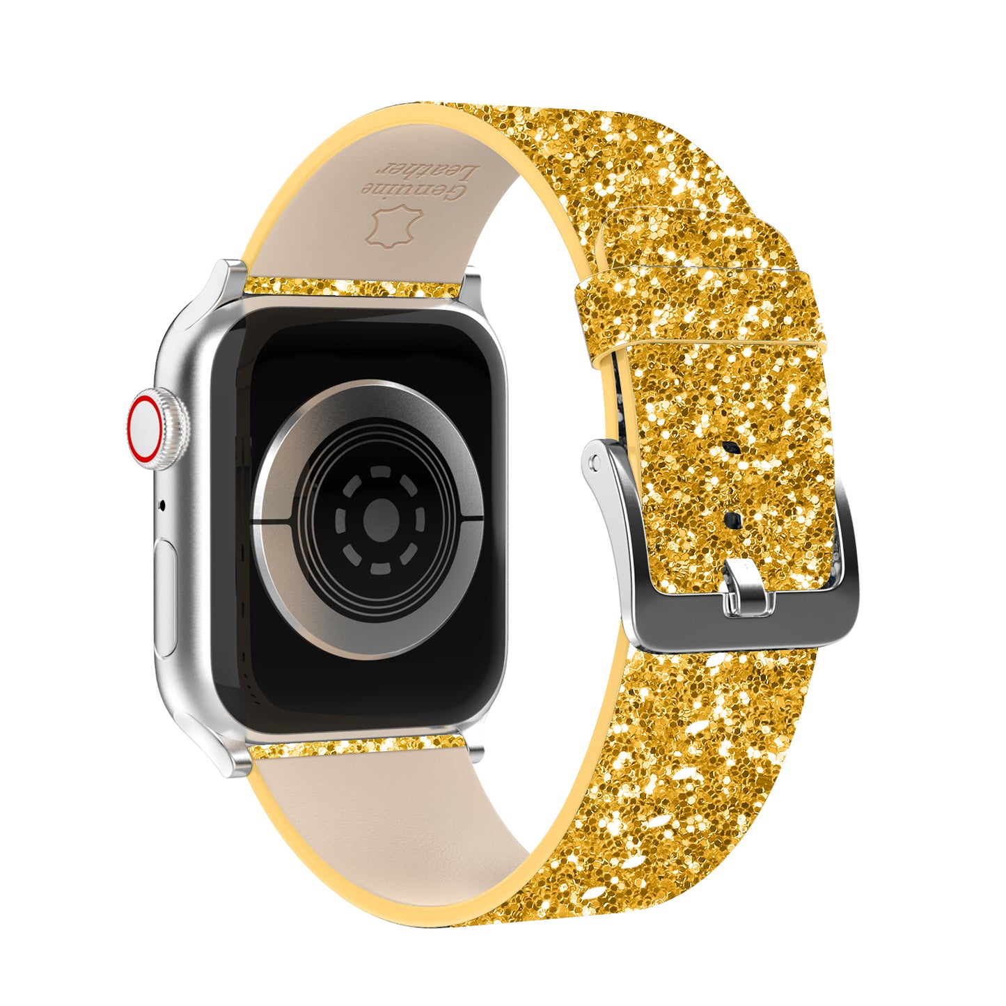Waloo Leather Bling Band For Apple Watch