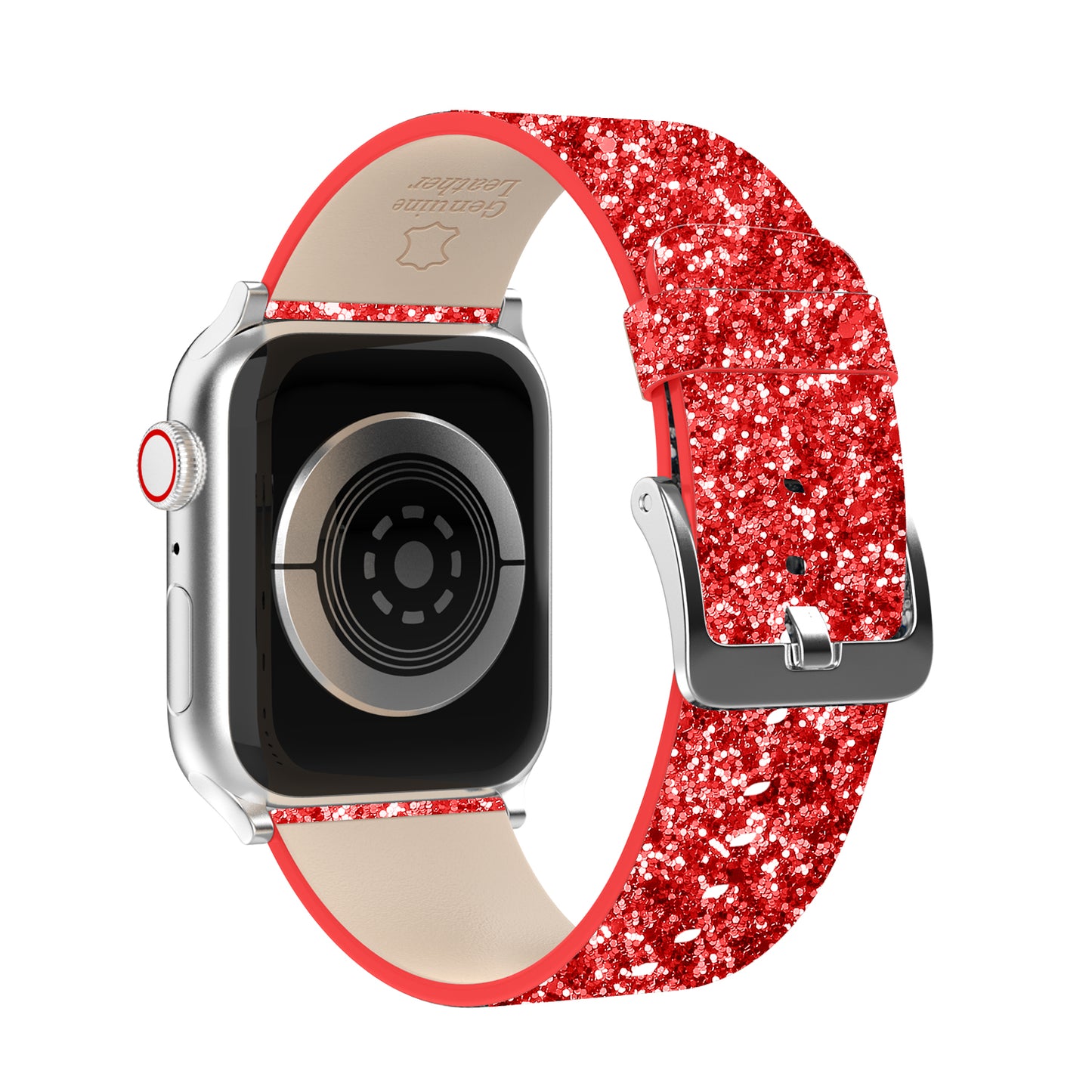 Waloo Leather Bling Band For Apple Watch