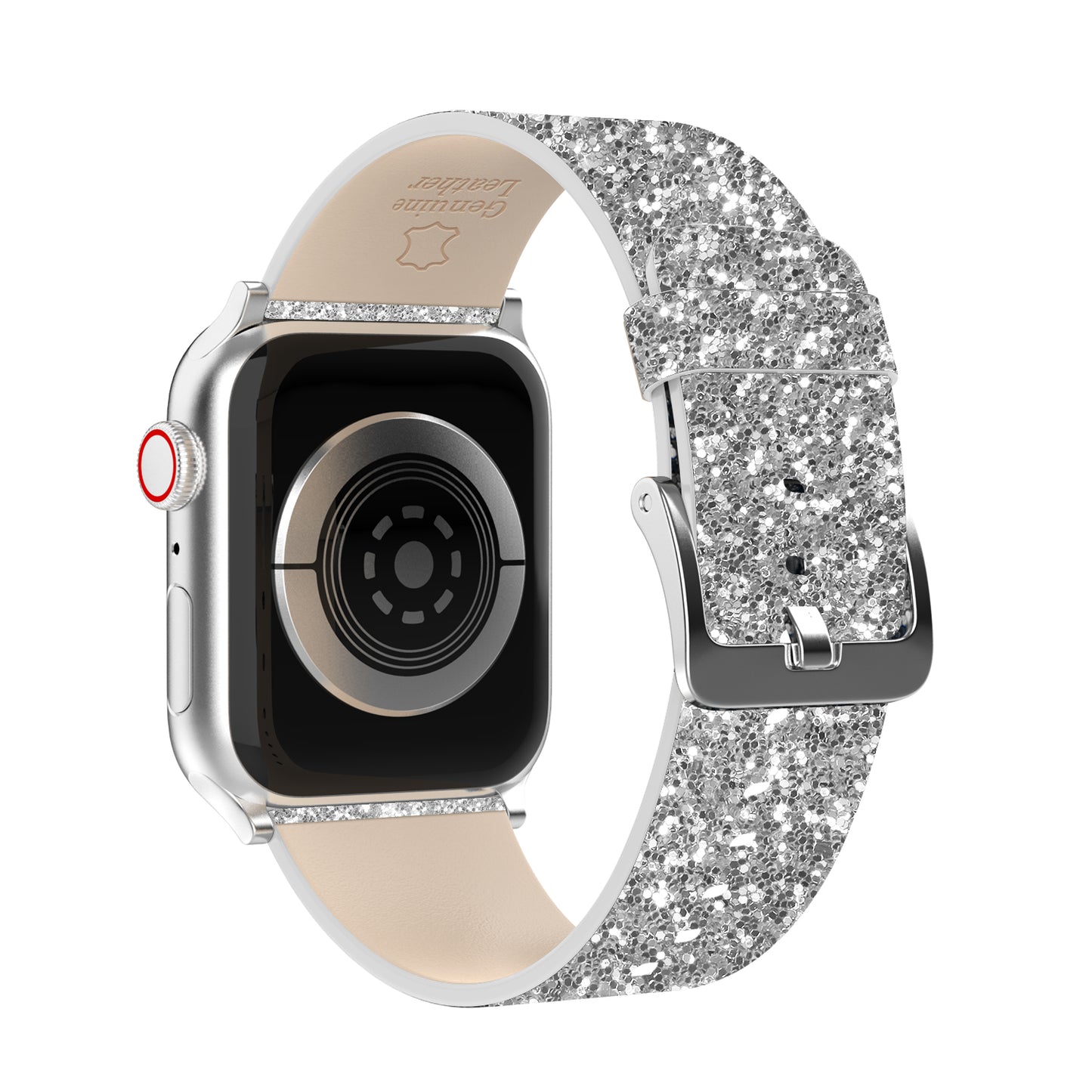 Waloo Leather Bling Band For Apple Watch