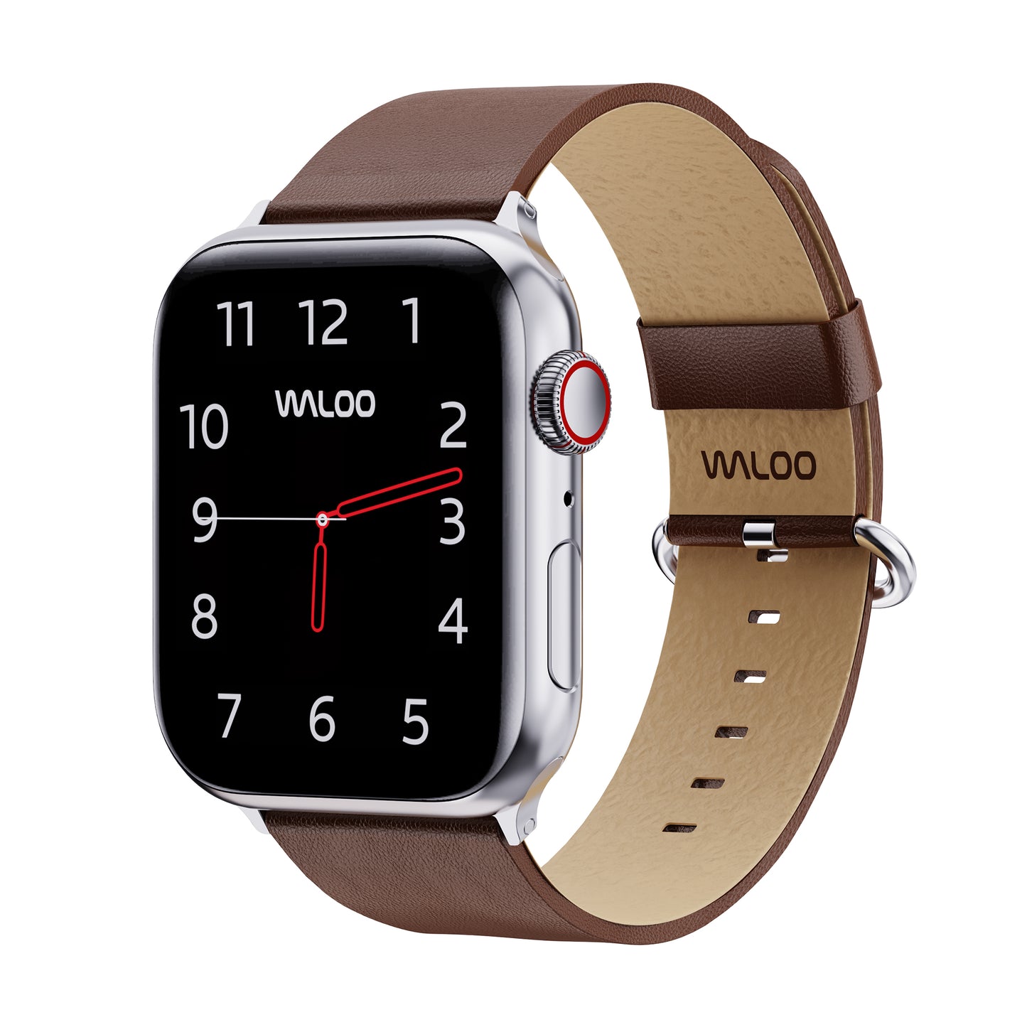 Waloo Leather Grain Band For Apple Watch