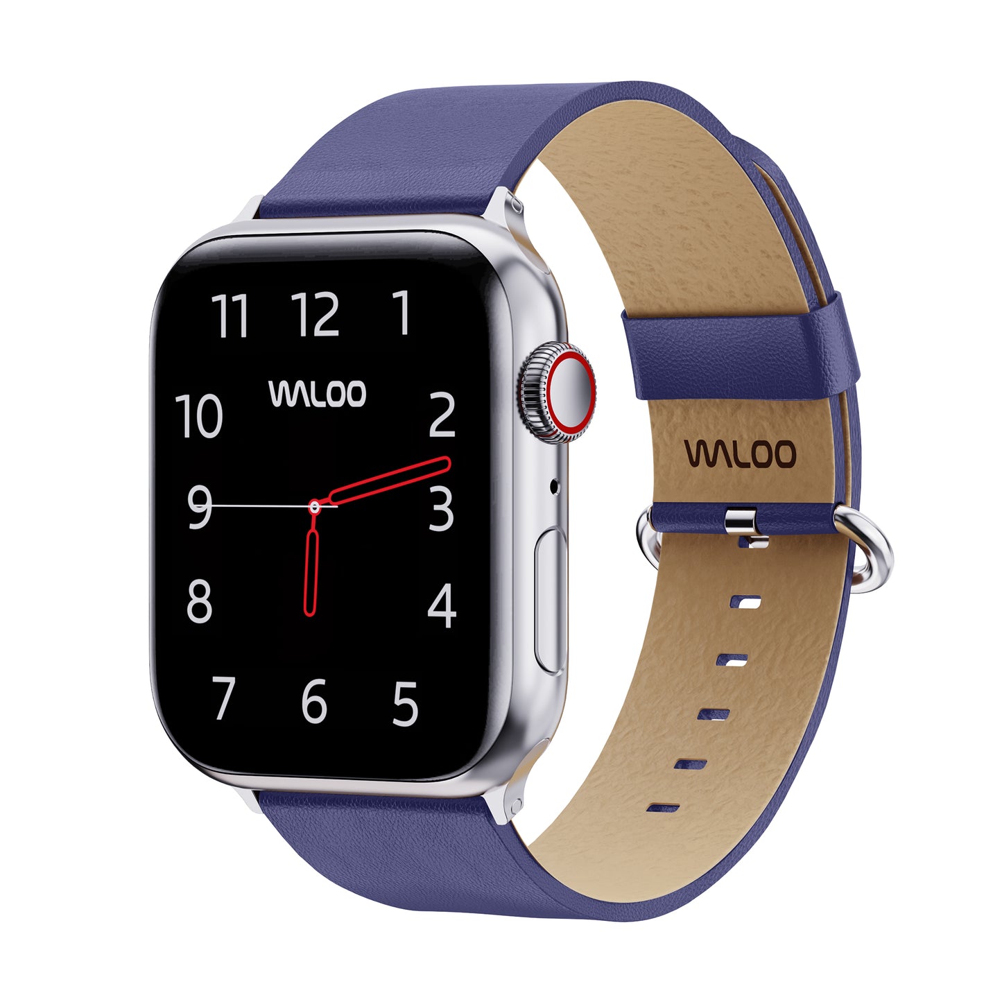 Waloo Leather Grain Band For Apple Watch