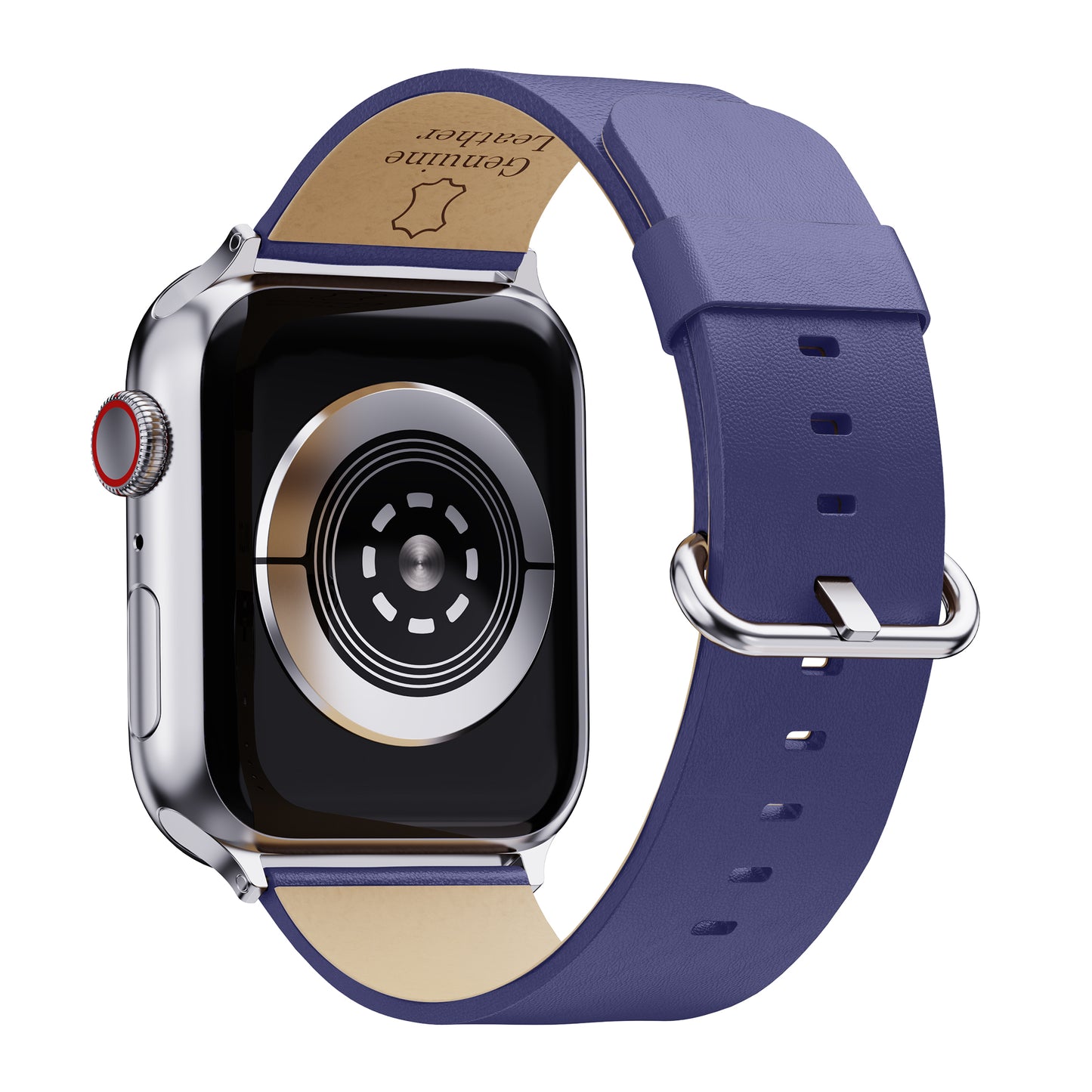 Waloo Leather Grain Band For Apple Watch