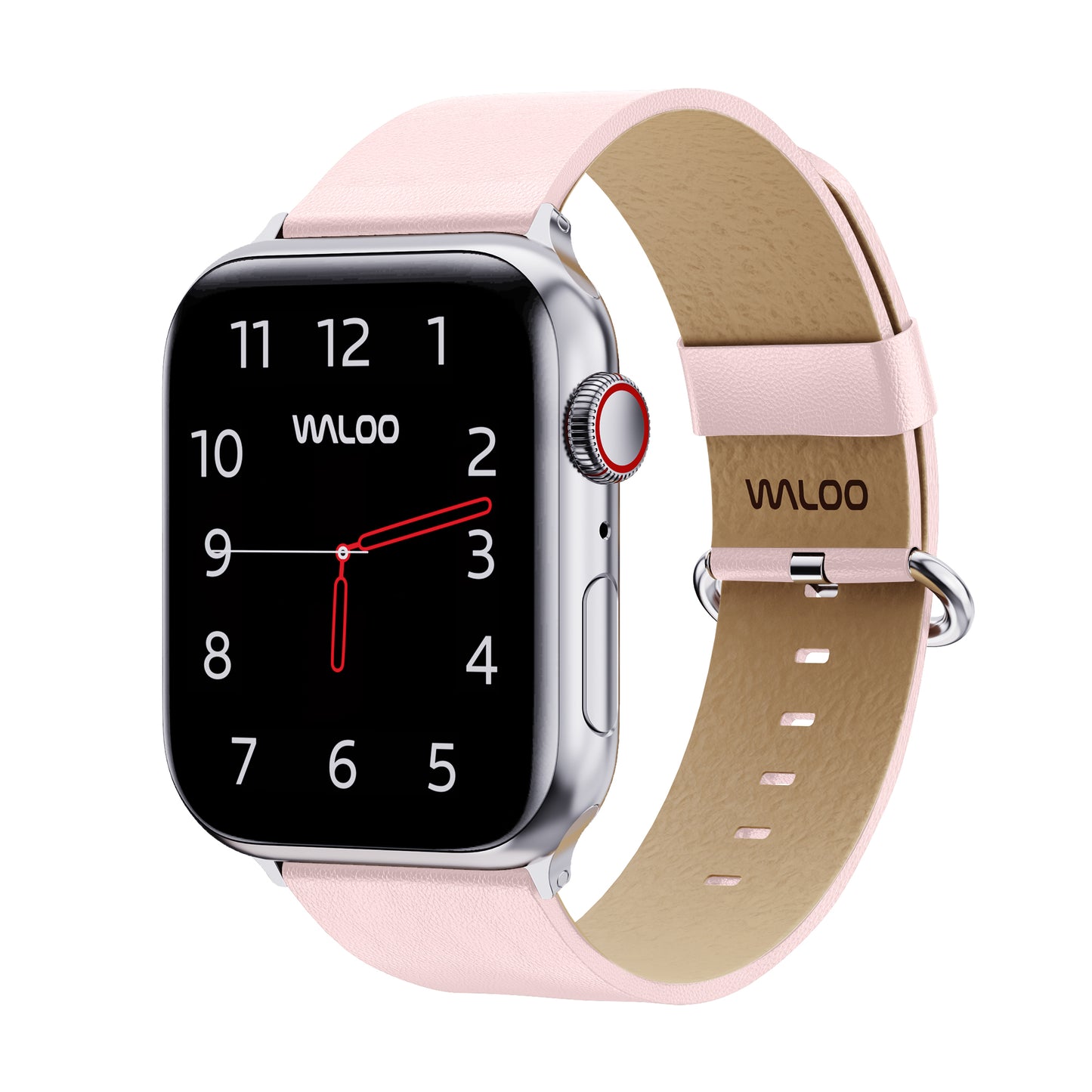 Waloo Leather Grain Band For Apple Watch