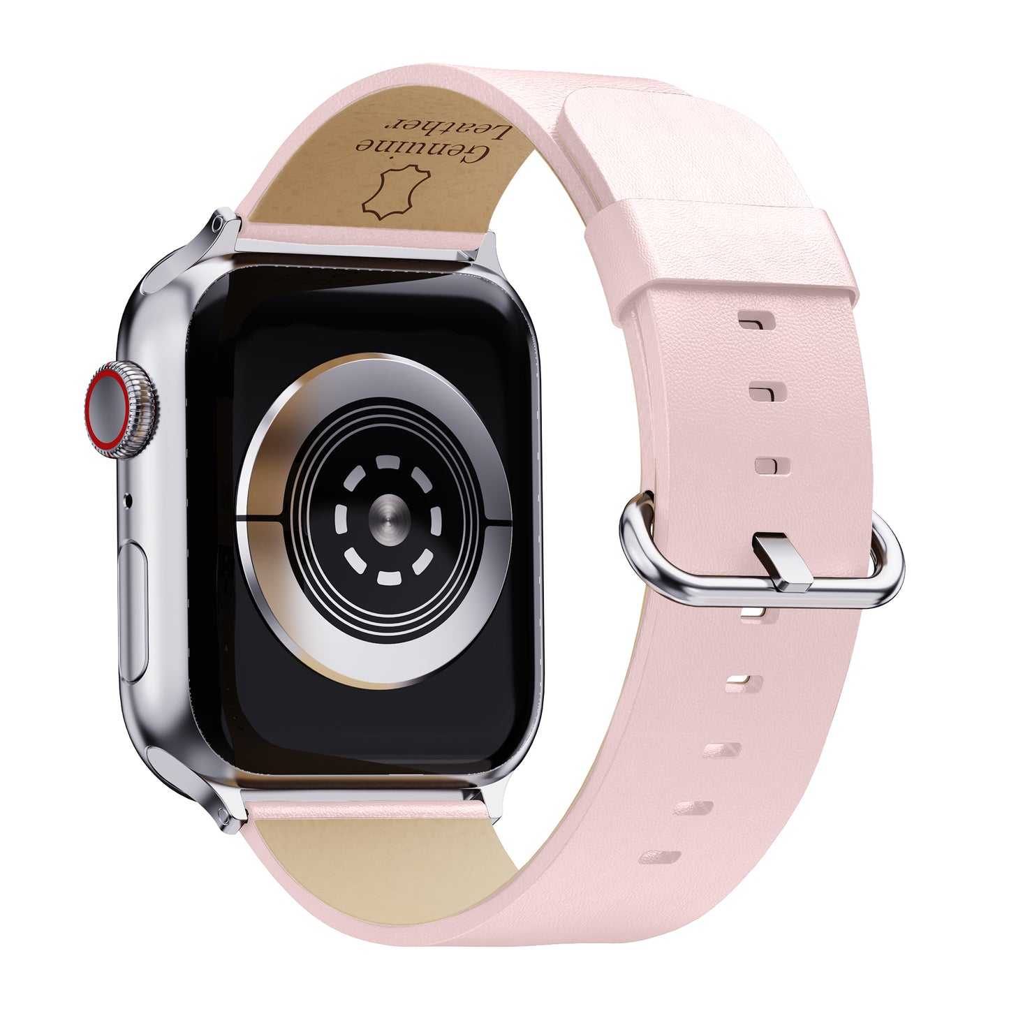 Waloo Leather Grain Band For Apple Watch