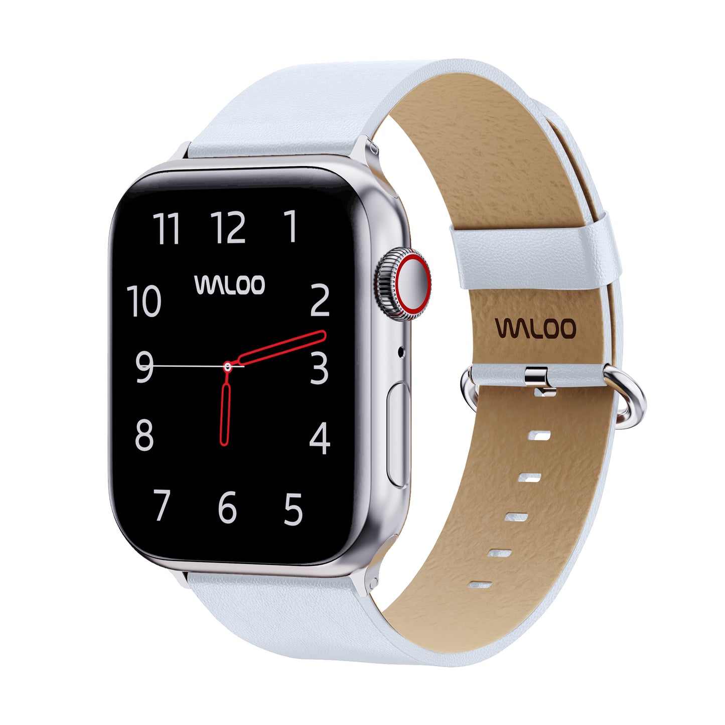 Waloo Leather Grain Band For Apple Watch