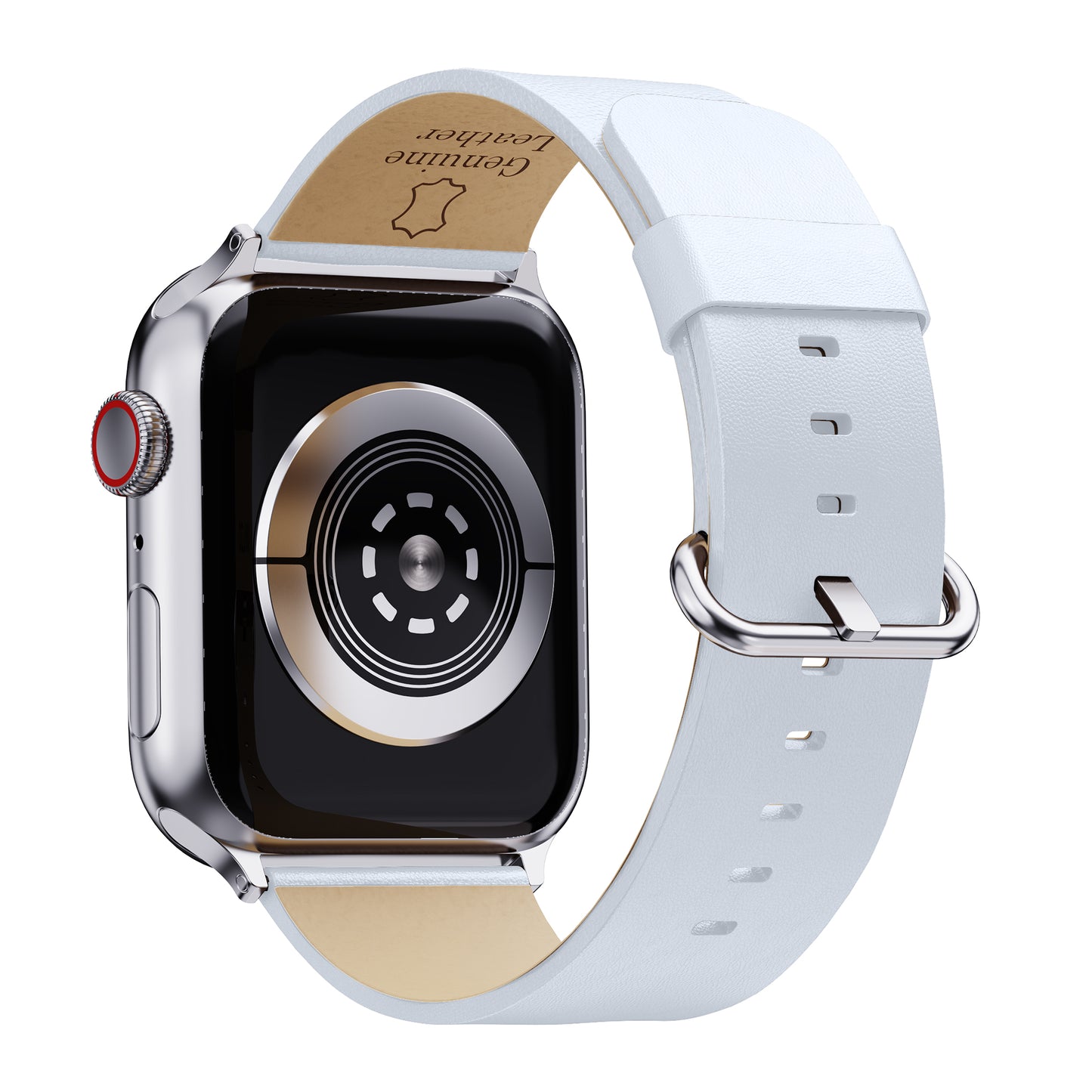 Waloo Leather Grain Band For Apple Watch