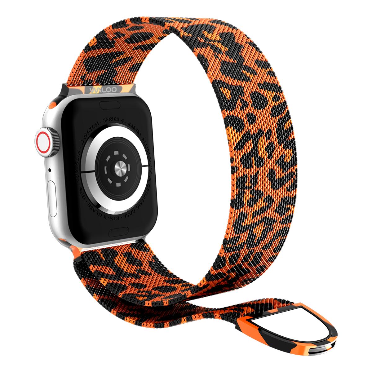 Waloo Animal Printed Magnetic Mesh Band For Apple Watch