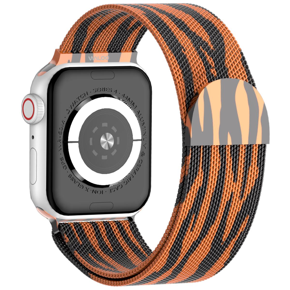 Waloo Animal Printed Magnetic Mesh Band For Apple Watch