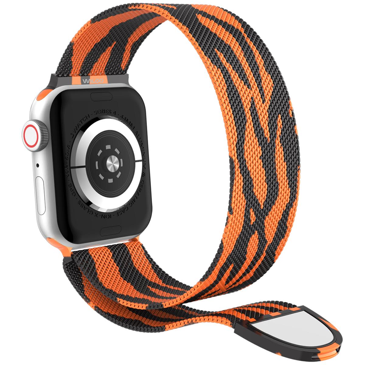 Waloo Animal Printed Magnetic Mesh Band For Apple Watch