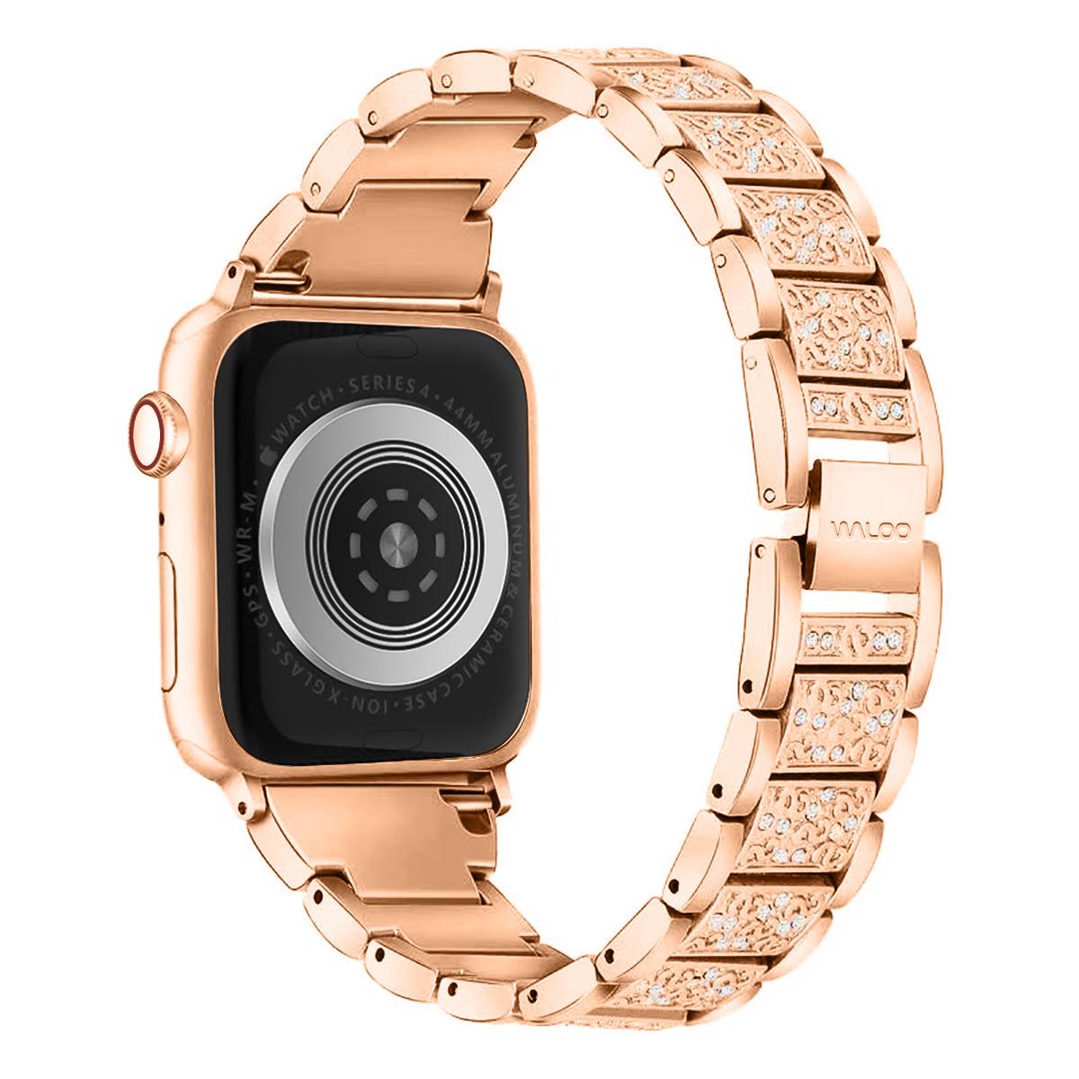 Waloo Rhinestone Pattern Band For Apple Watch