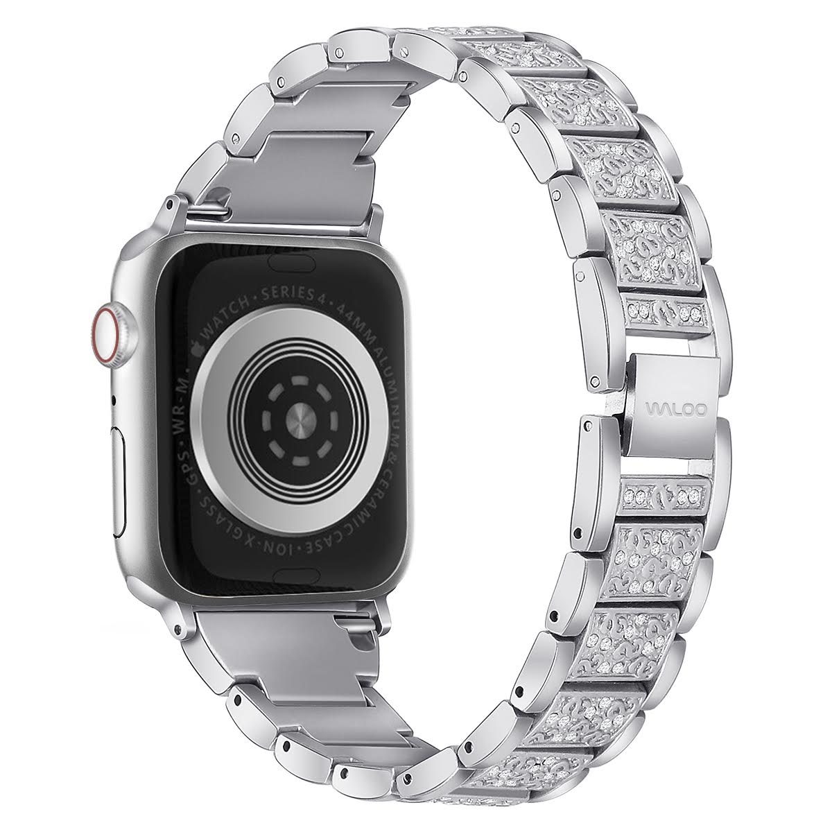 Waloo Rhinestone Pattern Band For Apple Watch