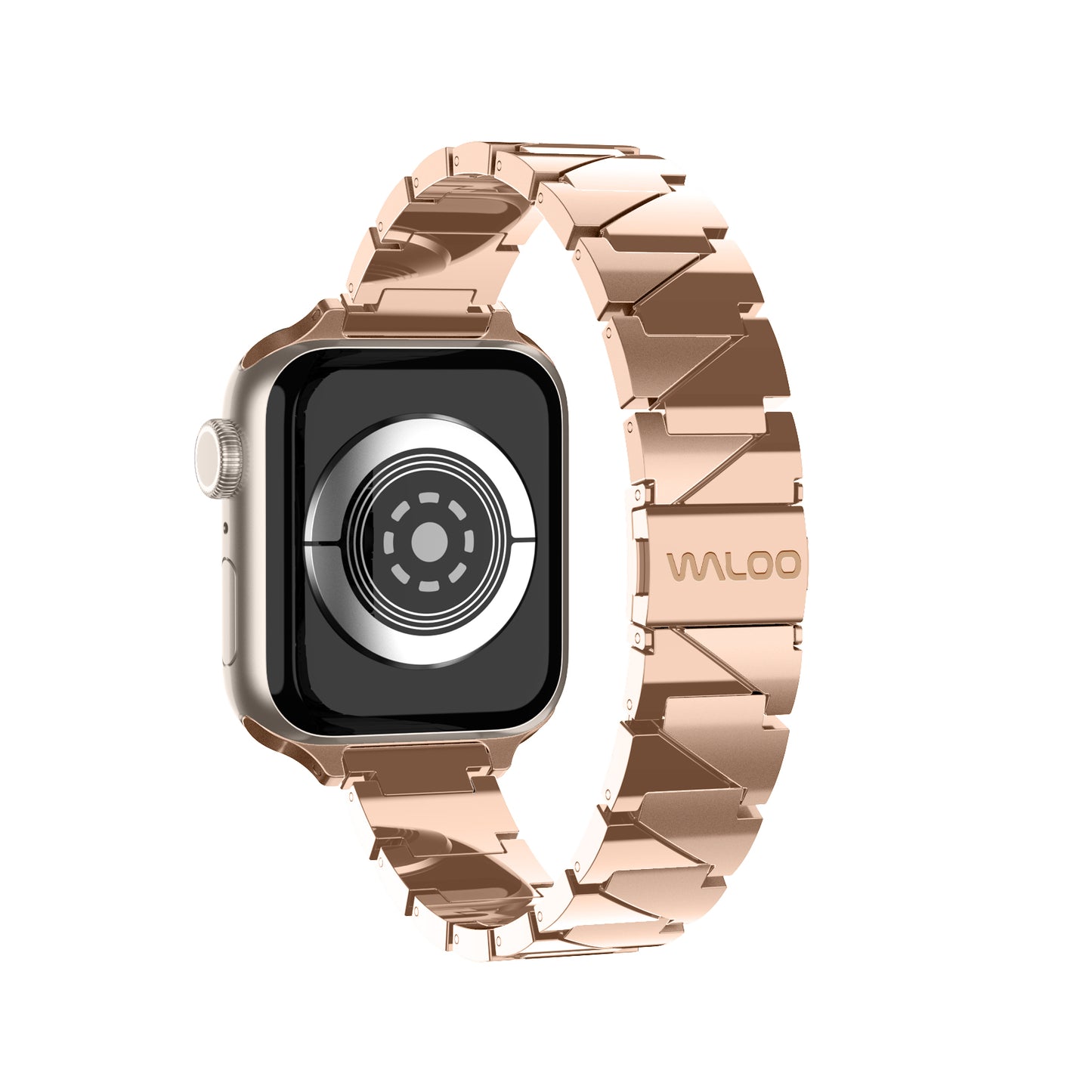 Waloo Two Tone Metal Band For Apple Watch
