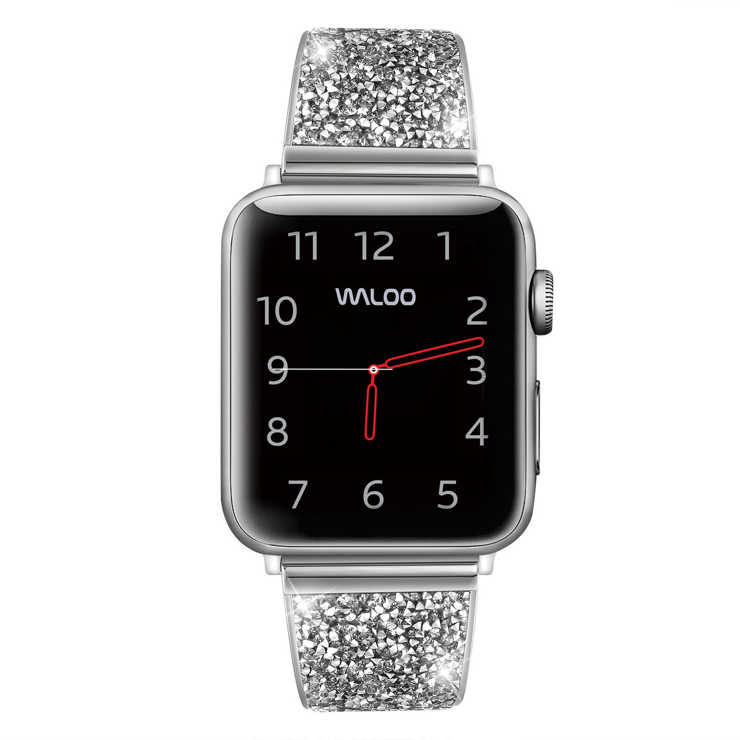 Waloo Diamond Studded Bracelet Band For Apple Watch