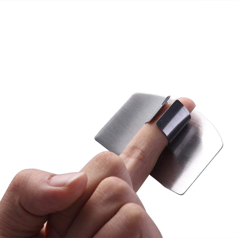 Stainless Steel Finger Protector for Cutting, Chopping, and Dicing