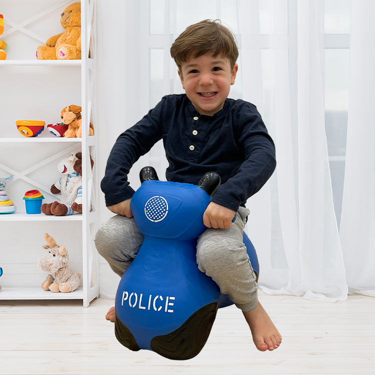 Police Car Ride On Hopper