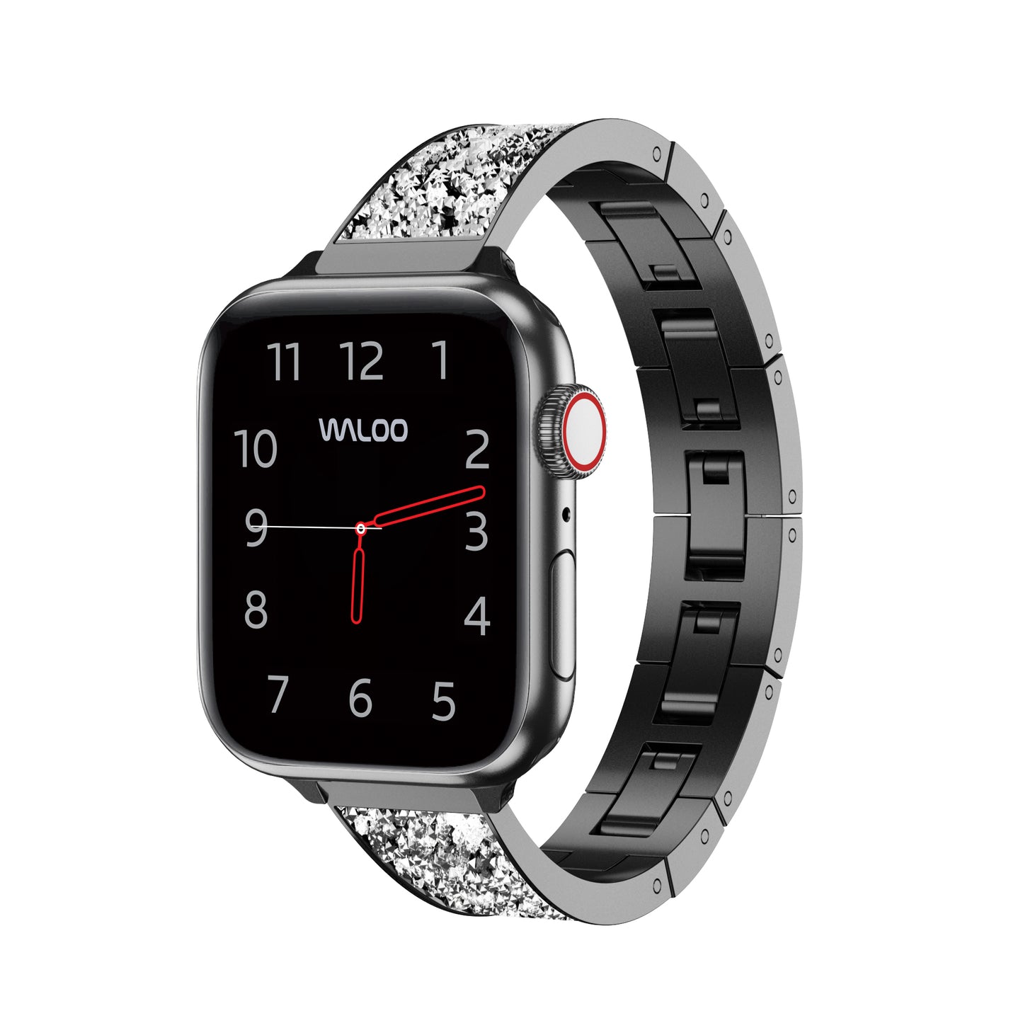Waloo Diamond Studded Bracelet Band For Apple Watch