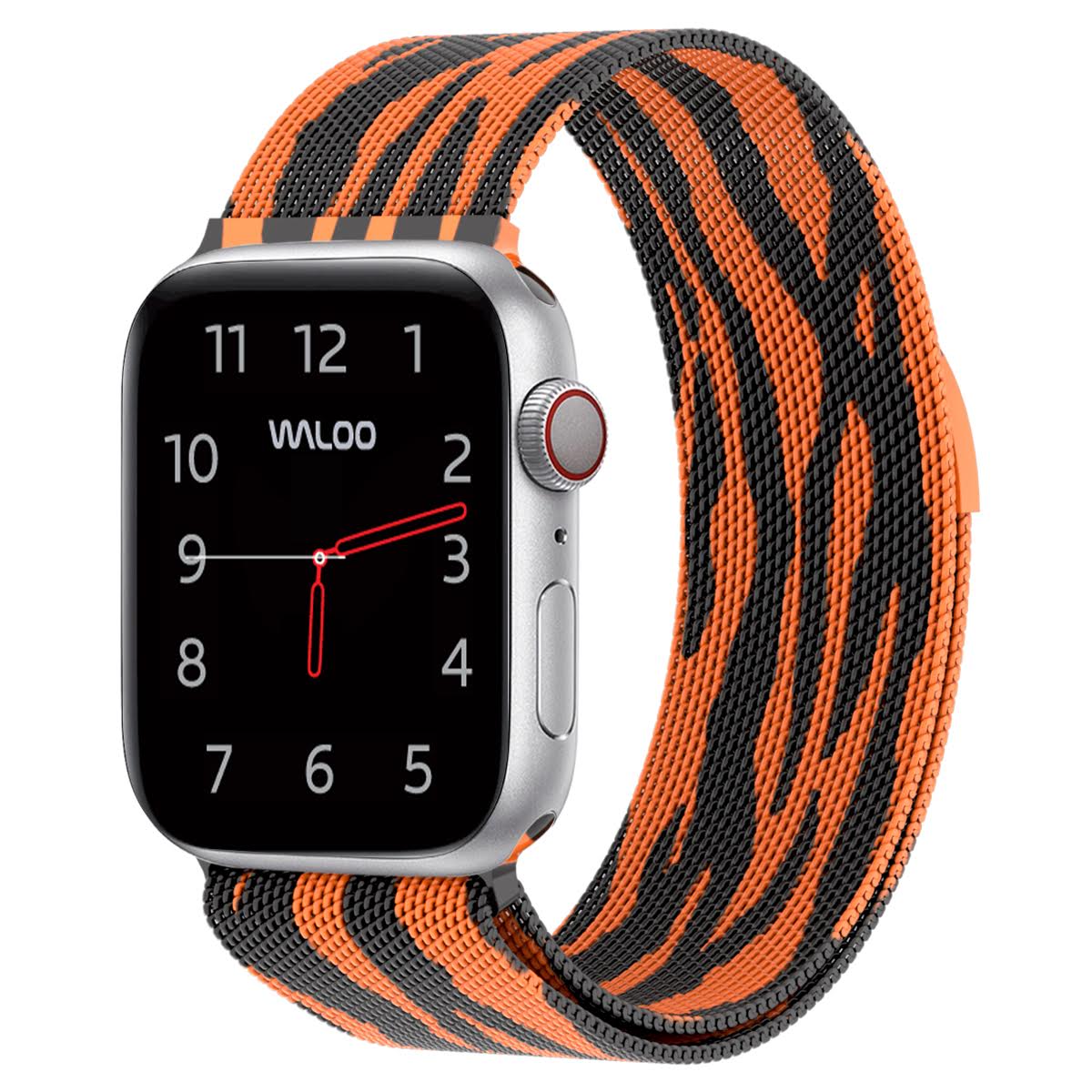 Waloo Animal Printed Magnetic Mesh Band For Apple Watch