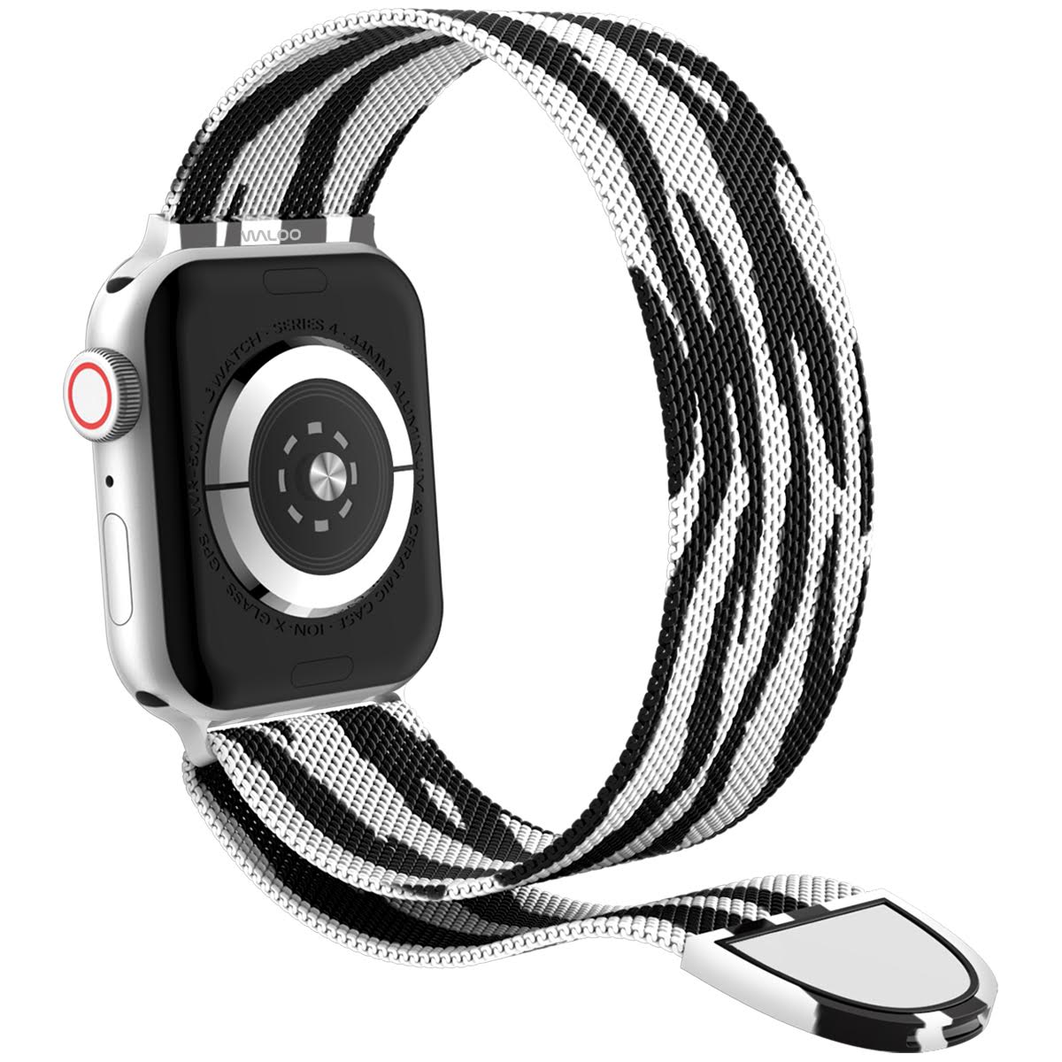 Waloo Animal Printed Magnetic Mesh Band For Apple Watch
