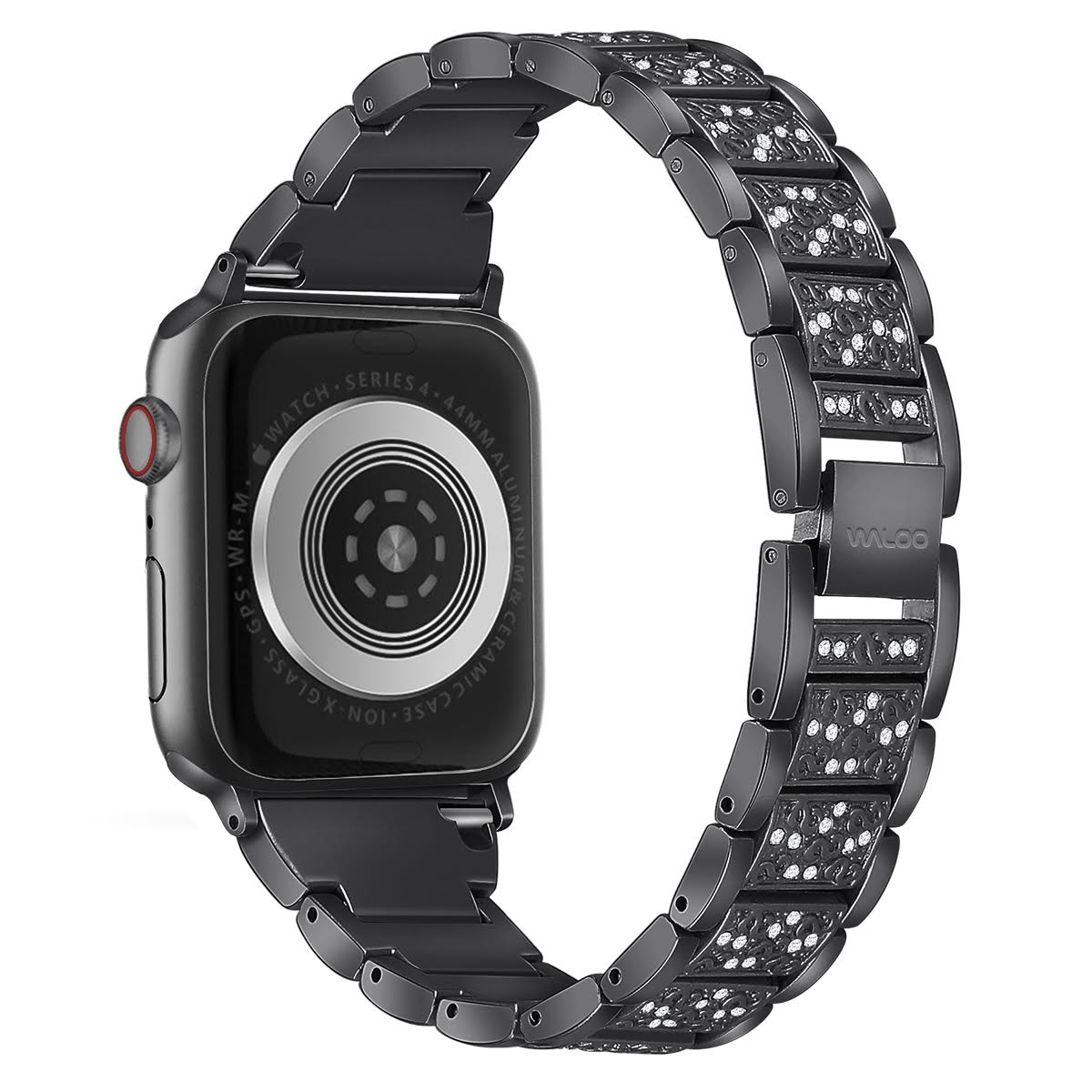 Waloo Rhinestone Pattern Band For Apple Watch
