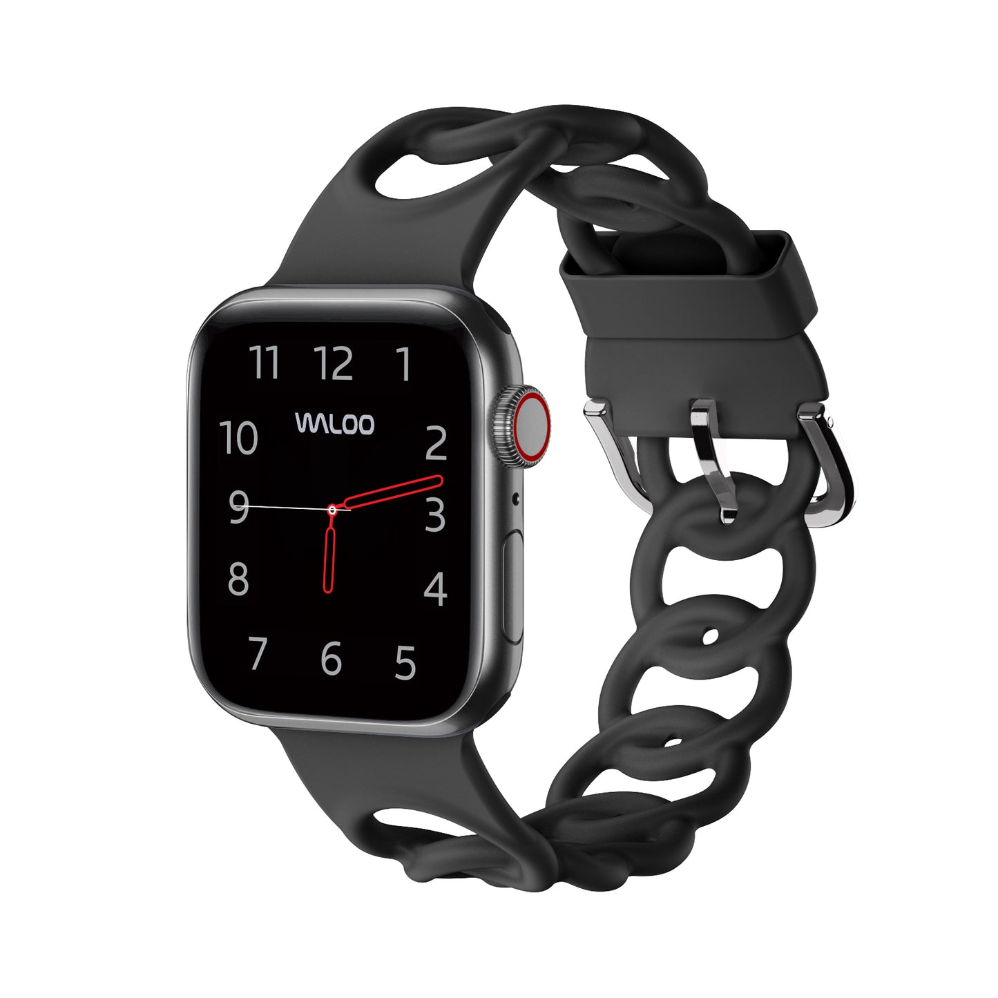 Waloo Silicone Link Looped Band For Apple Watch