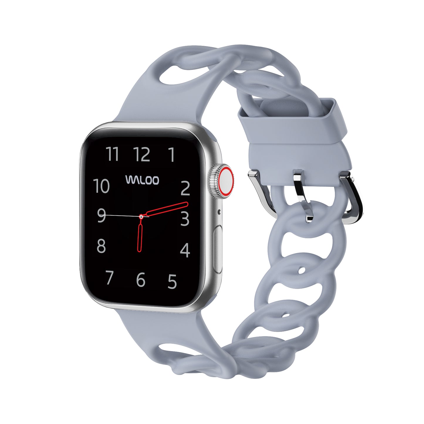 Waloo Silicone Link Looped Band For Apple Watch
