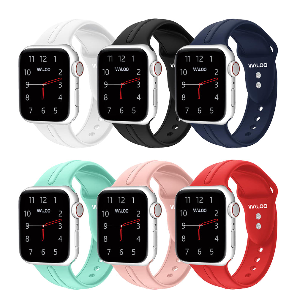 Waloo Silicone Sport Band For Apple Watch