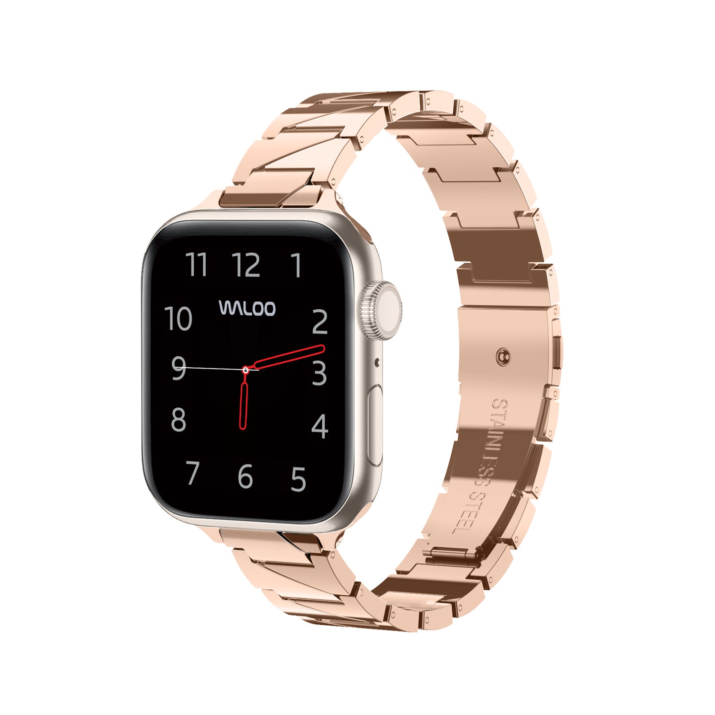 Waloo Two Tone Metal Band For Apple Watch