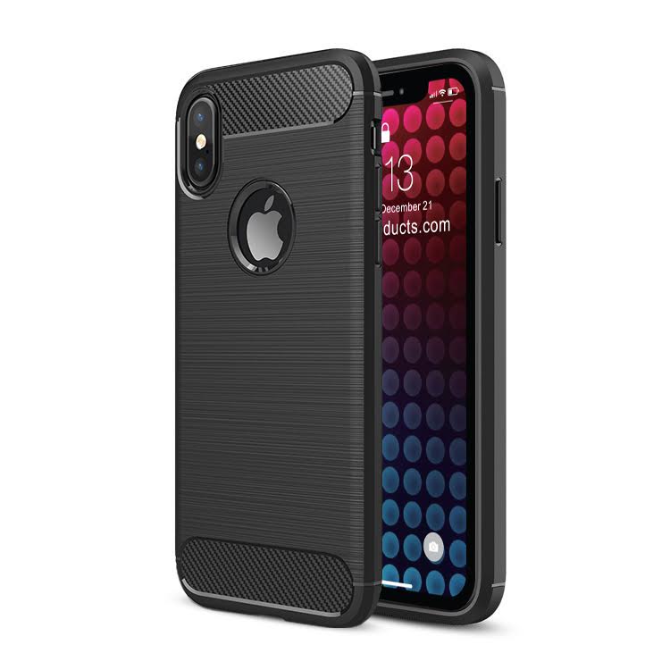 Brushed Slim Carbon Fiber Case