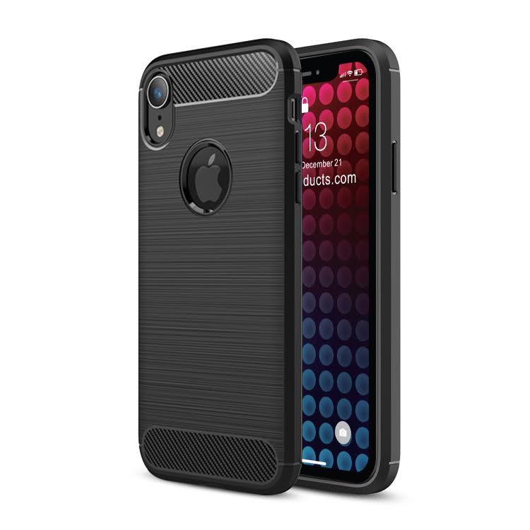 Brushed Slim Carbon Fiber Case