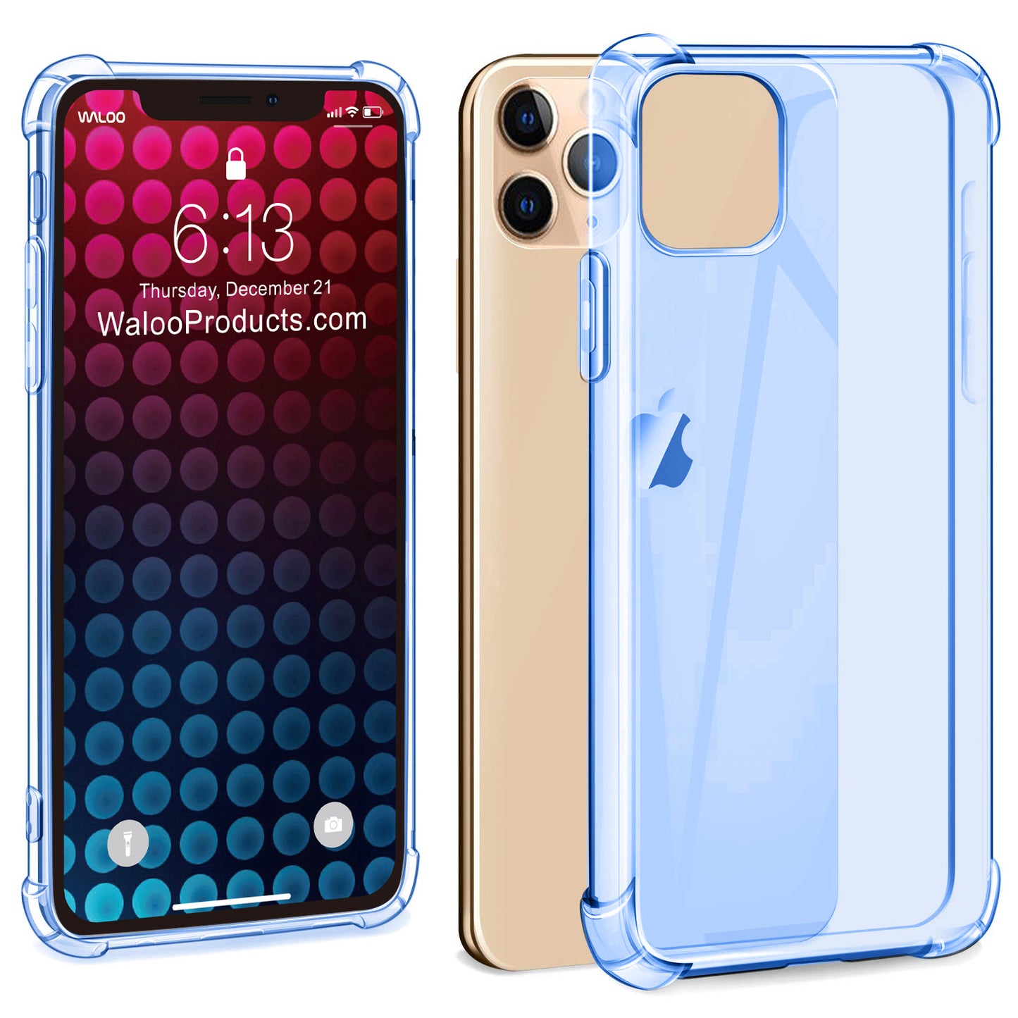 Clear & Frosted Colored Clear Case