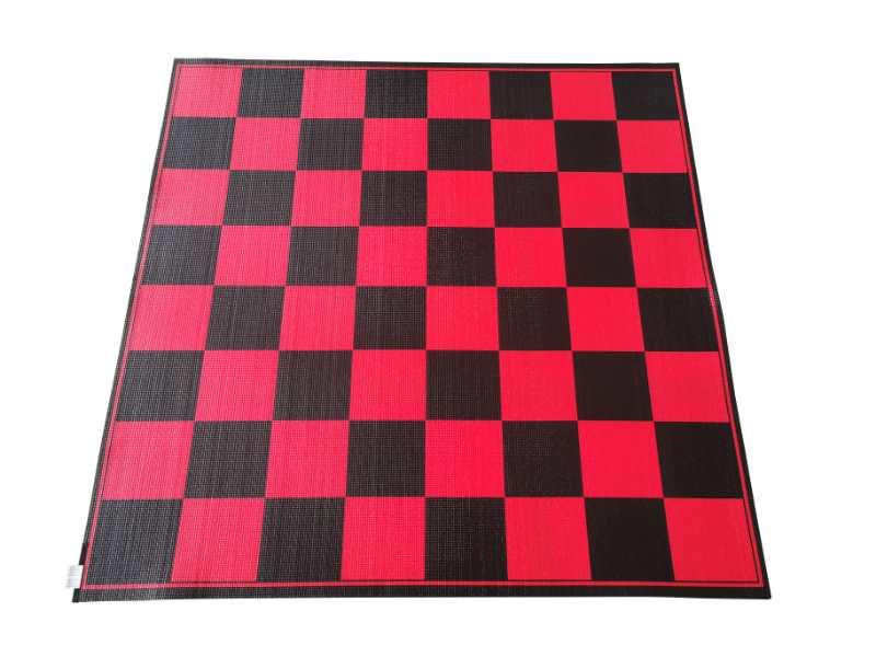 Jumbo Reversible Checkers & Tic Tac Toe Set