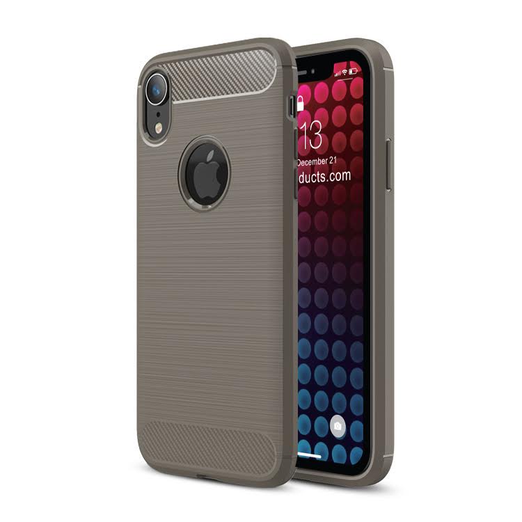 Brushed Slim Carbon Fiber Case